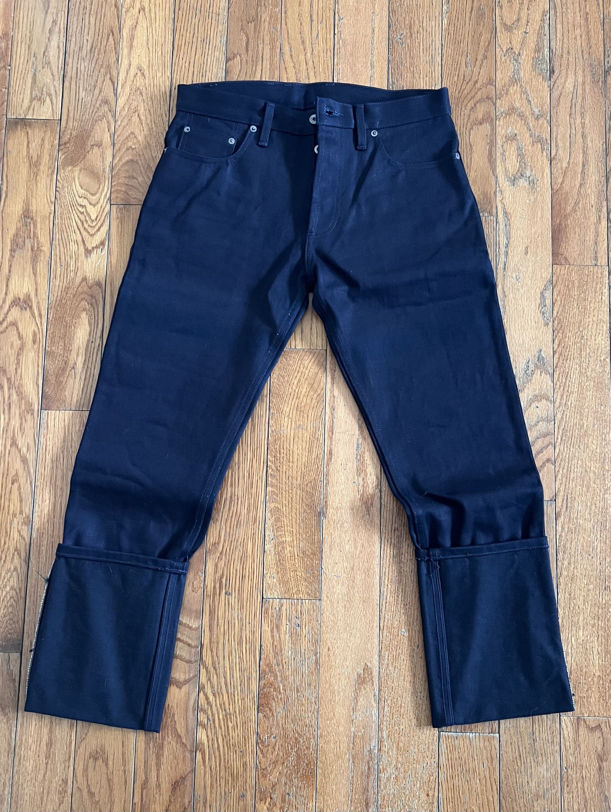 3sixteen NEW 3sixteen men’s ST-121x shadow selvedge raw denim 17oz Size US 32 / EU 48 - 3 Thumbnail