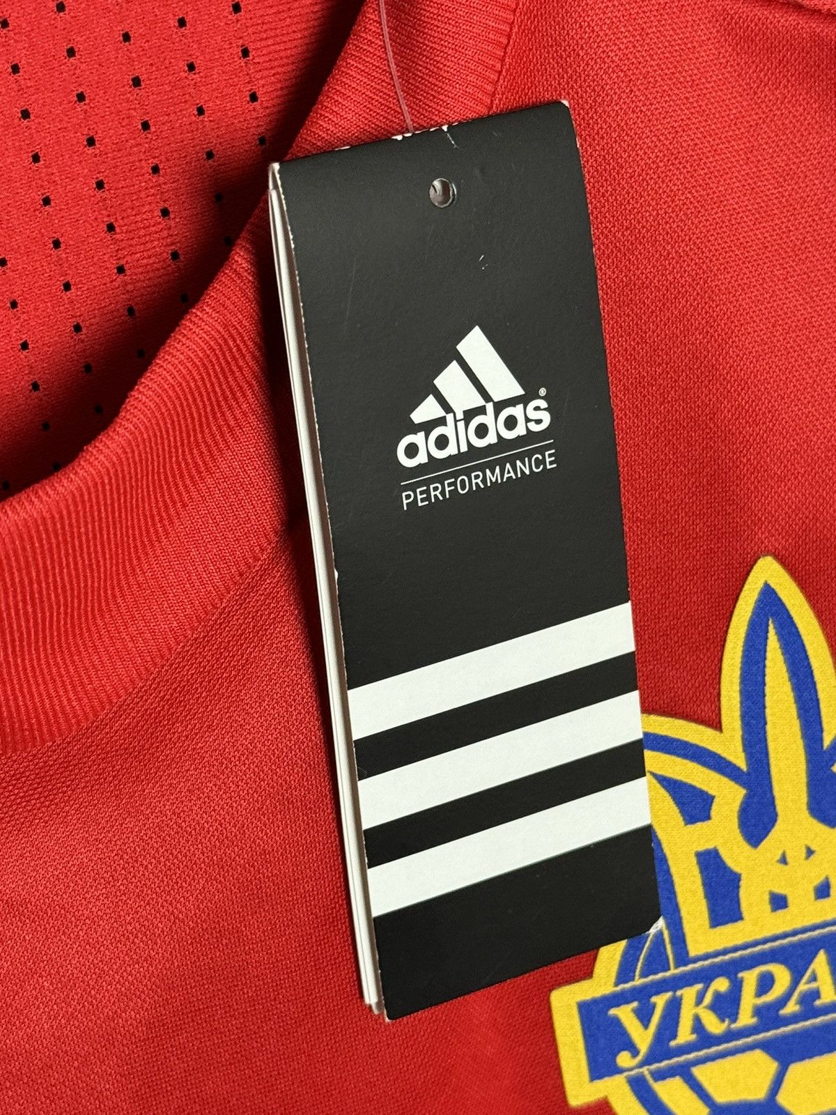 Adidas New Ukraine 15/16 Goalkeeper Player Issue Football Jersey Size US L / EU 52-54 / 3 - 14 Thumbnail