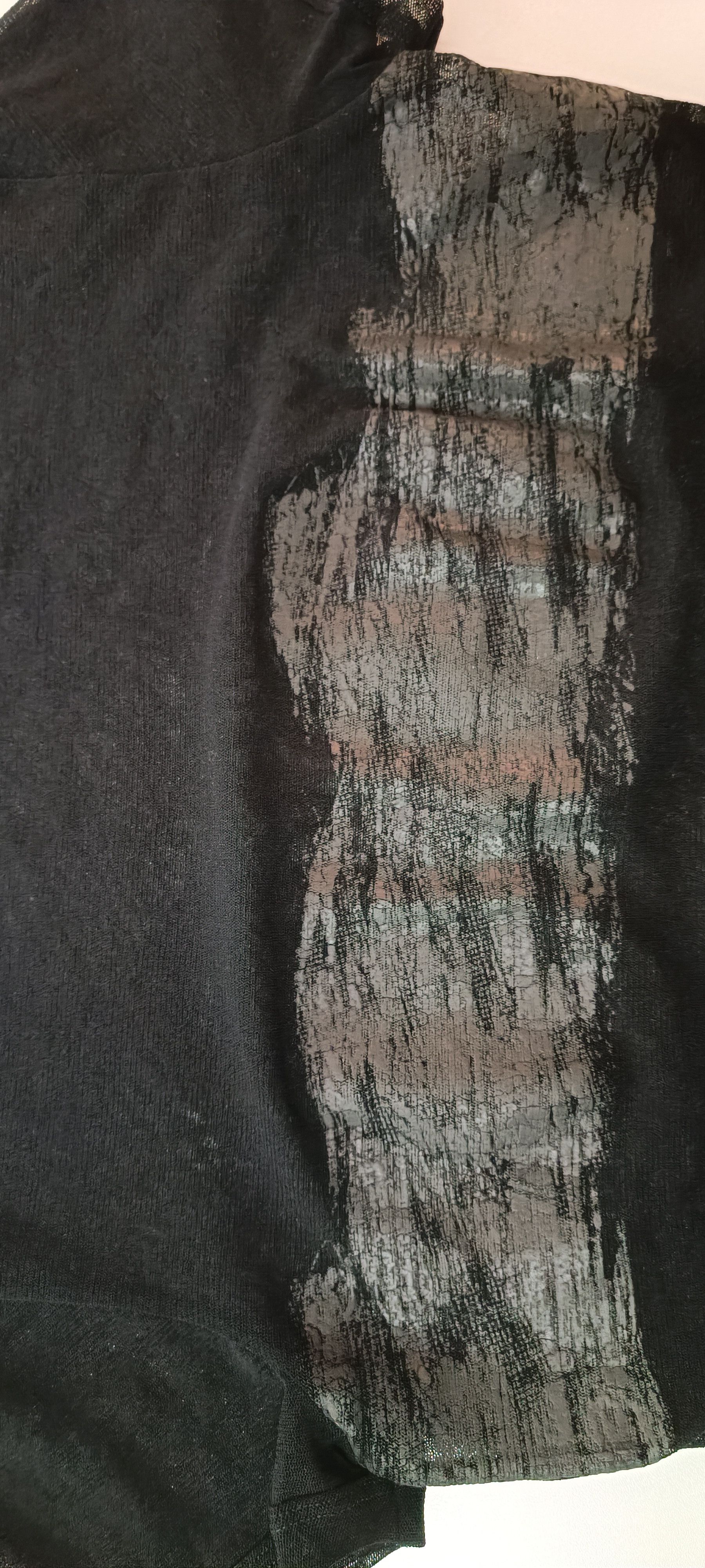 Jean Paul Gaultier 90's - Black nylon mesh t-shirt - No used Size M / US 6-8 / IT 42-44 - 24 Thumbnail