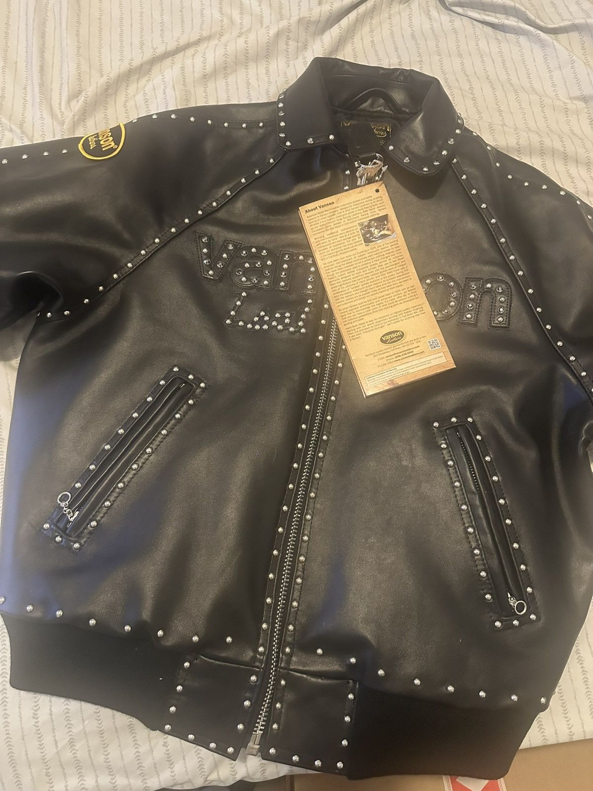 Supreme × Vanson Leathers Supreme vanson bb simon leather jacket Size US S / EU 44-46 / 1 - 4 Thumbnail
