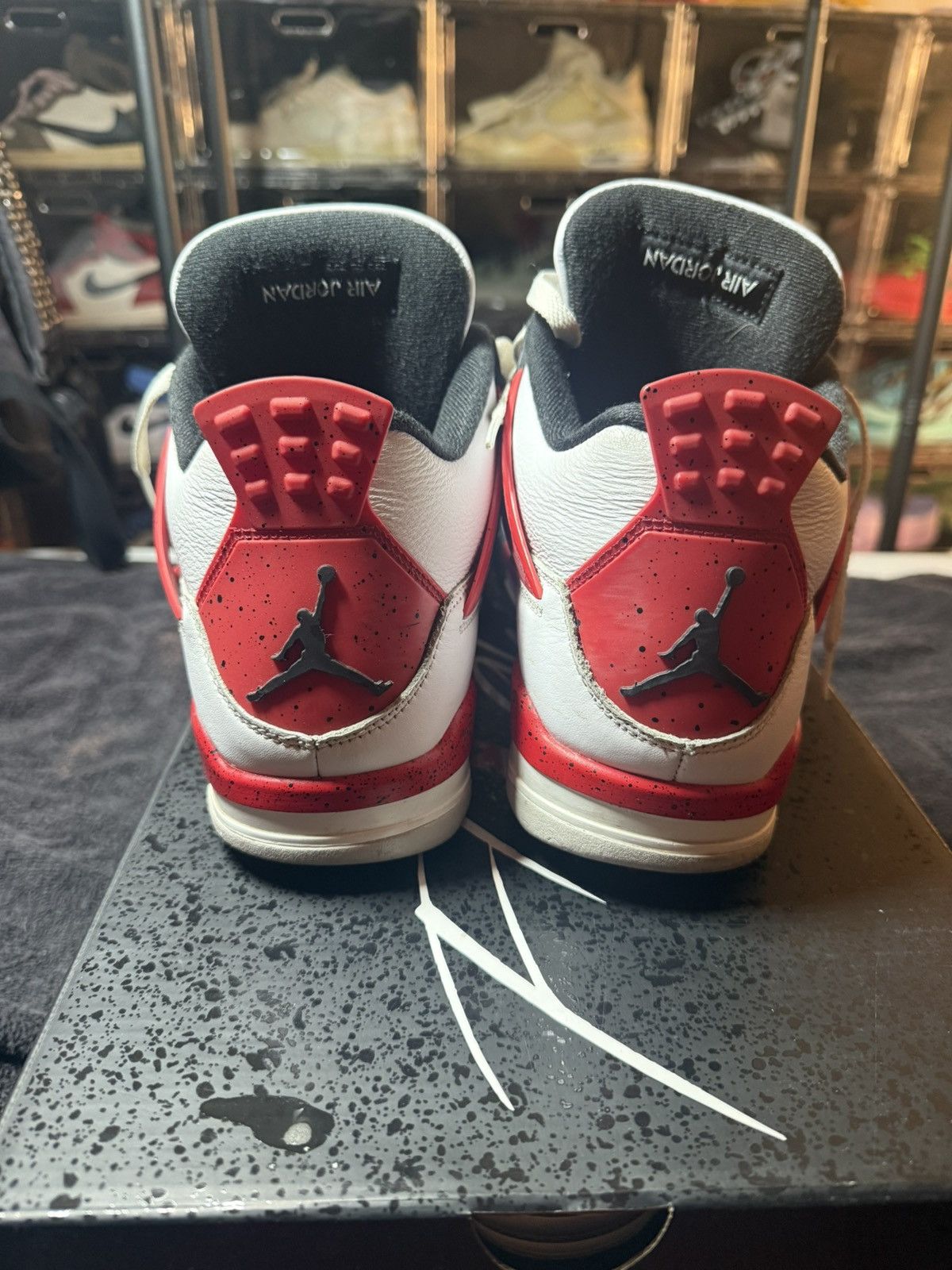 Jordan Brand Jordan 4 Red Cement Size US 10 / EU 43 - 5 Thumbnail