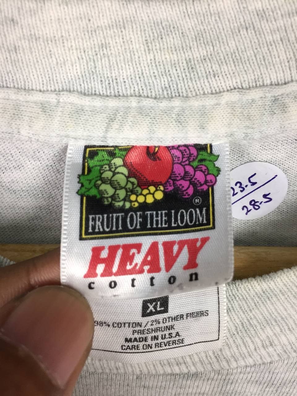 Fruit Of The Loom × Vintage Vtg 90s FOTL American Standard World's Safest Faucet Tee Size US XL / EU 56 / 4 - 16 Thumbnail