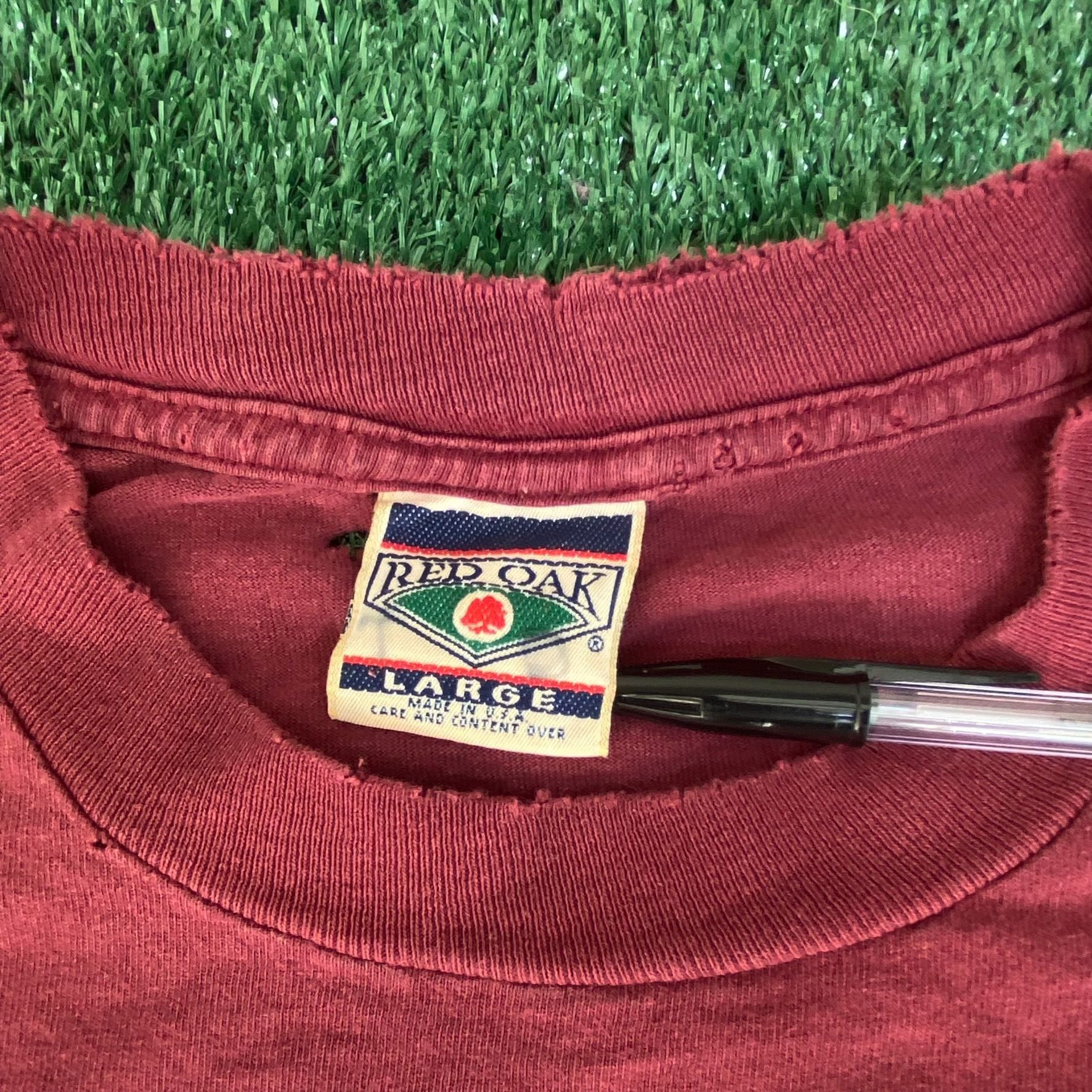 NCAA Vintage Y2K Texas A&M Shirt Red NCAA College University Tee Size US L / EU 52-54 / 3 - 4 Thumbnail