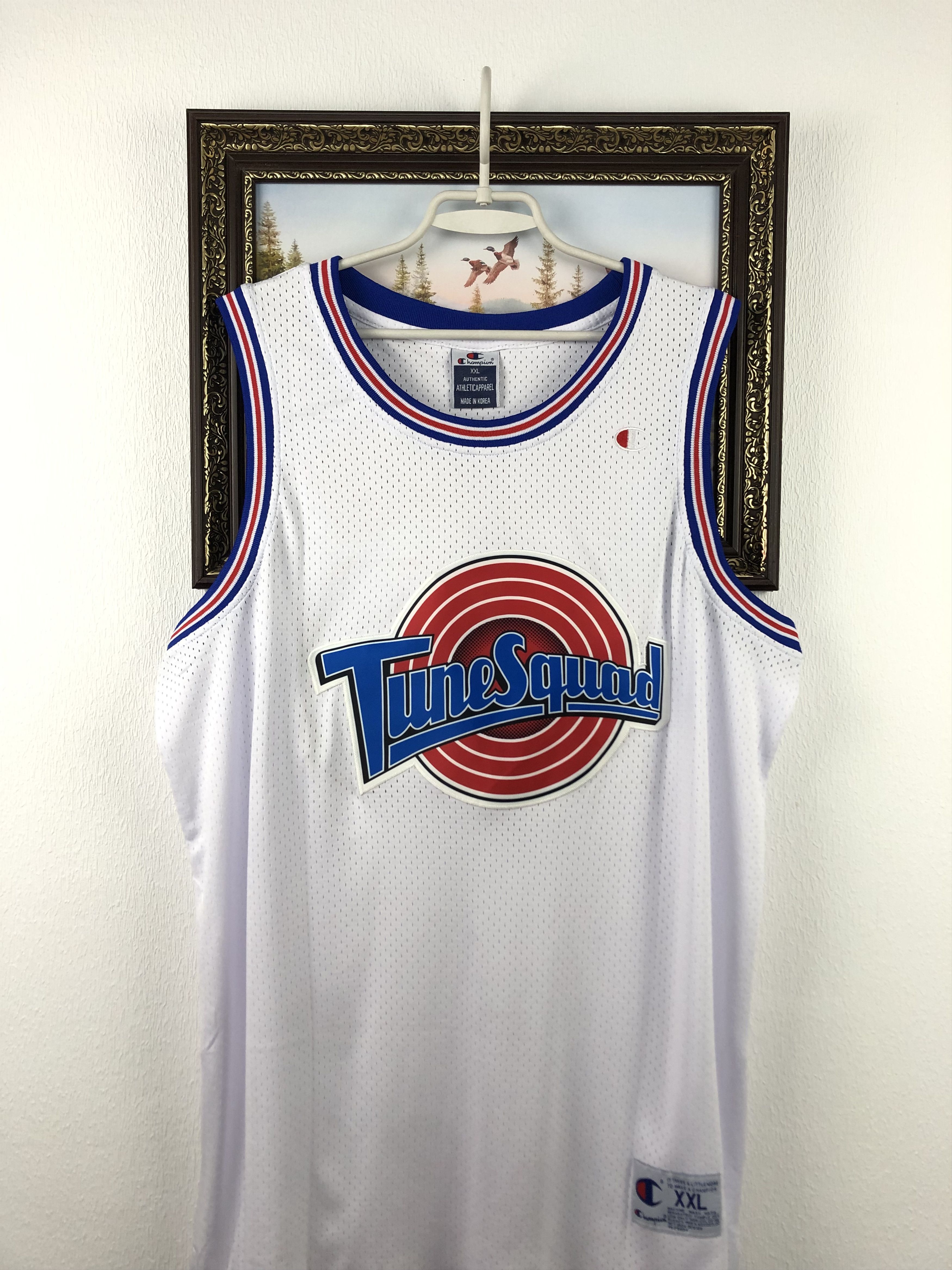 NBA Vintgae Champion Tune Squad Jordan Jersey Shirt Looney Tunes Size US XXL / EU 58 / 5 - 4 Thumbnail