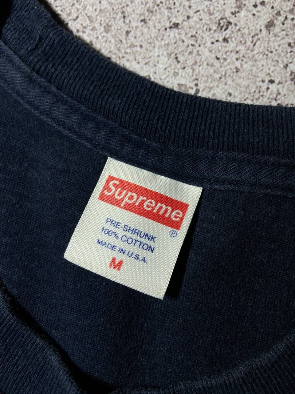 Supreme Supreme Printed T-shirt Blue Cotton Size US M / EU 48-50 / 2 - 13 Thumbnail