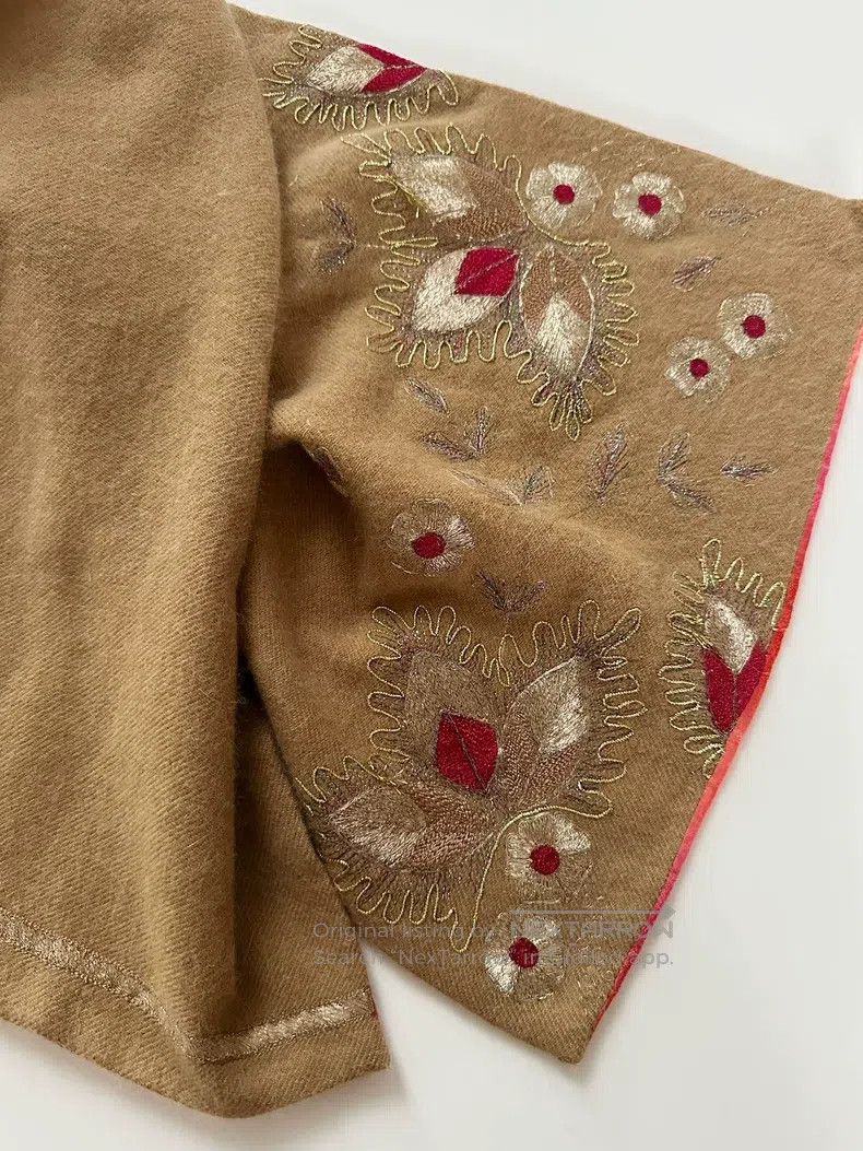 Dries Van Noten Dries Van Noten Brown Scarf Size ONE SIZE - 8 Thumbnail
