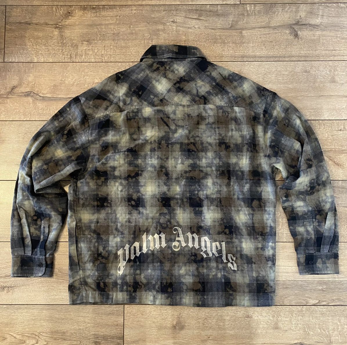 Palm Angels Palm Angels flannel shirt XL BNWT oversize logo Size US XL / EU 56 / 4 - 1 Thumbnail
