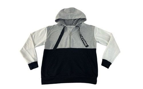 Japanese Brand Hype Japanese Brand Glory Por Favore Hoodies Half Zip Size L / US 10 / IT 46 - 1 Thumbnail