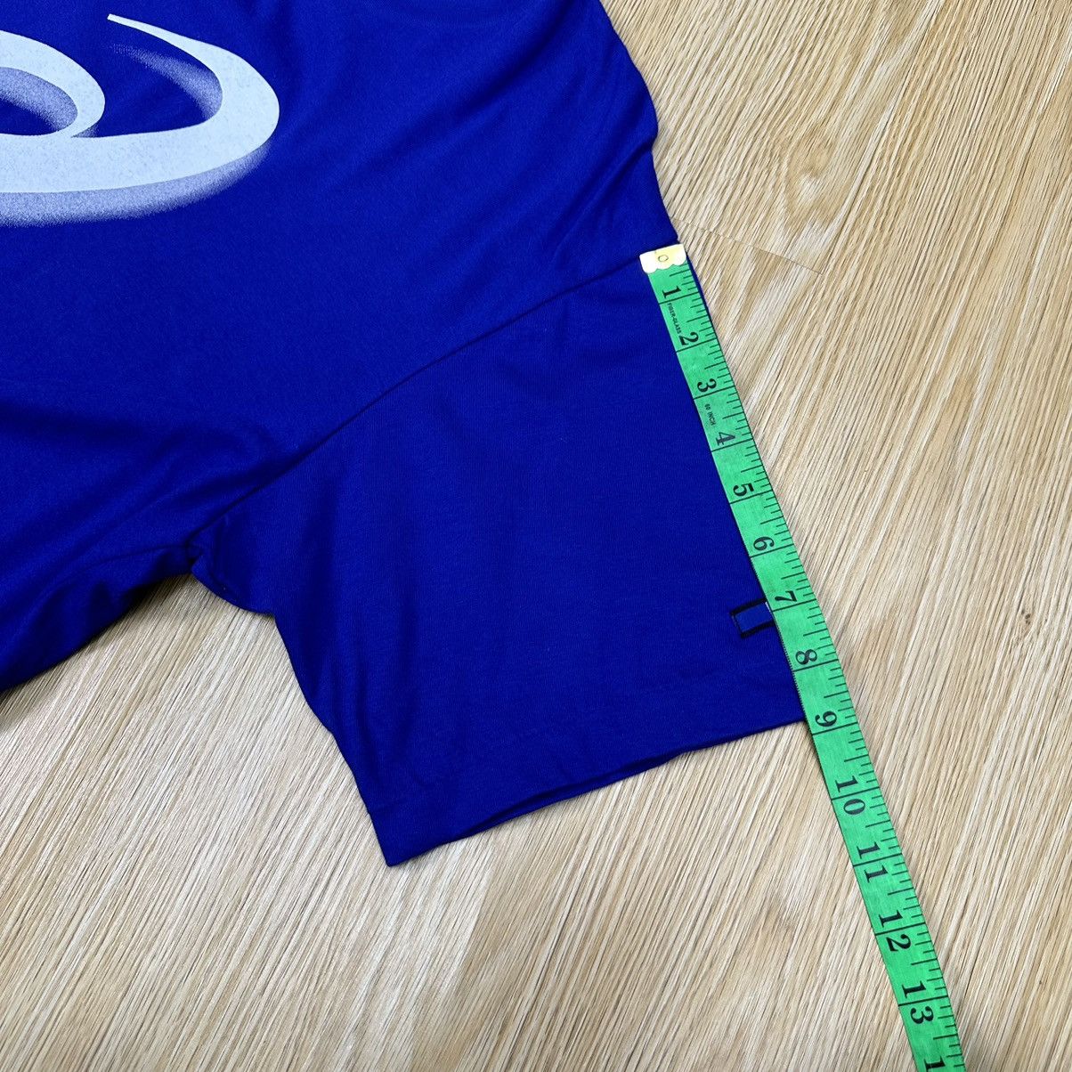Asics 80s Asics Big Logo Single Stitch Vintage Tshirt A858 Size US L / EU 52-54 / 3 - 9 Thumbnail