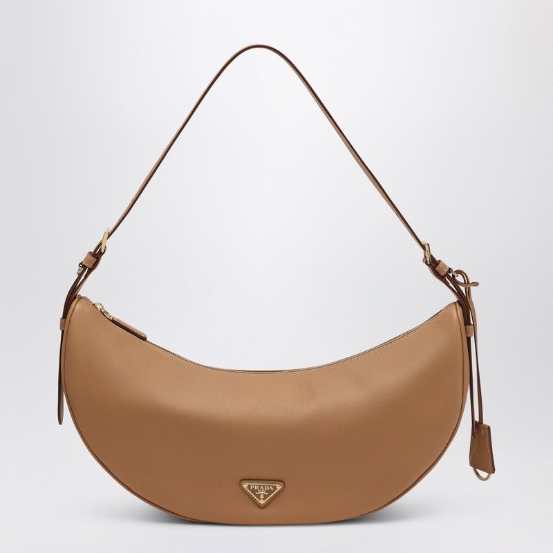 Prada Prada Prada Demi-Lune Shoulder Bag Large Natural Size ONE SIZE - 1 Thumbnail