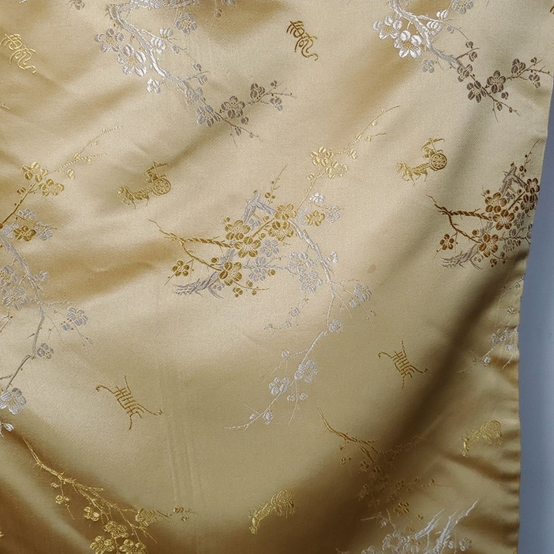 Handmade Kimono Size XL Yurata Robe Vintage Made in Japan 100% Silk Size XL / US 12-14 / IT 48-50 - 10 Thumbnail