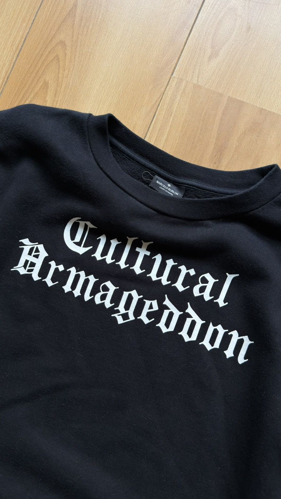 Marcelo Burlon Marcelo Burlon sweatshirt big logo Size US M / EU 48-50 / 2 - 3 Thumbnail