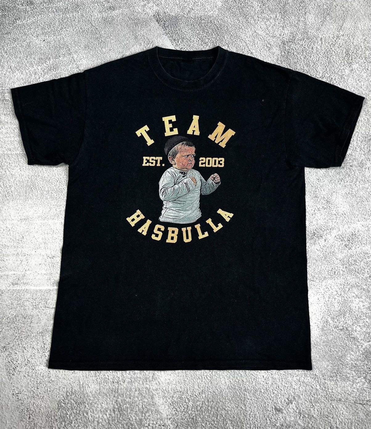 Vintage G.O.A.T. Team MMA Hasbulla Fighting Meme Est. 2003 Vintage Size US L / EU 52-54 / 3 - 1 Thumbnail