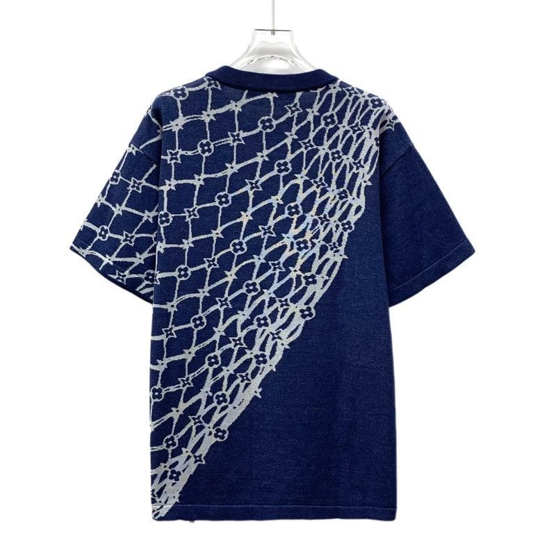 Louis Vuitton Louis Vuitton Deep Blue Cotton TShirt-2506 Size M / US 6-8 / IT 42-44 - 2 Thumbnail