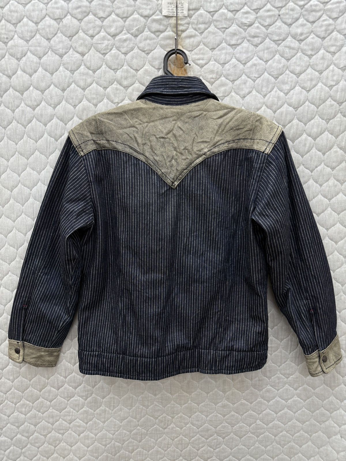 Levi's 🔥🔥🔥ARCHIVE LEVIS WABASH DENIM LEATHER JACKET Size US M / EU 48-50 / 2 - 4 Thumbnail
