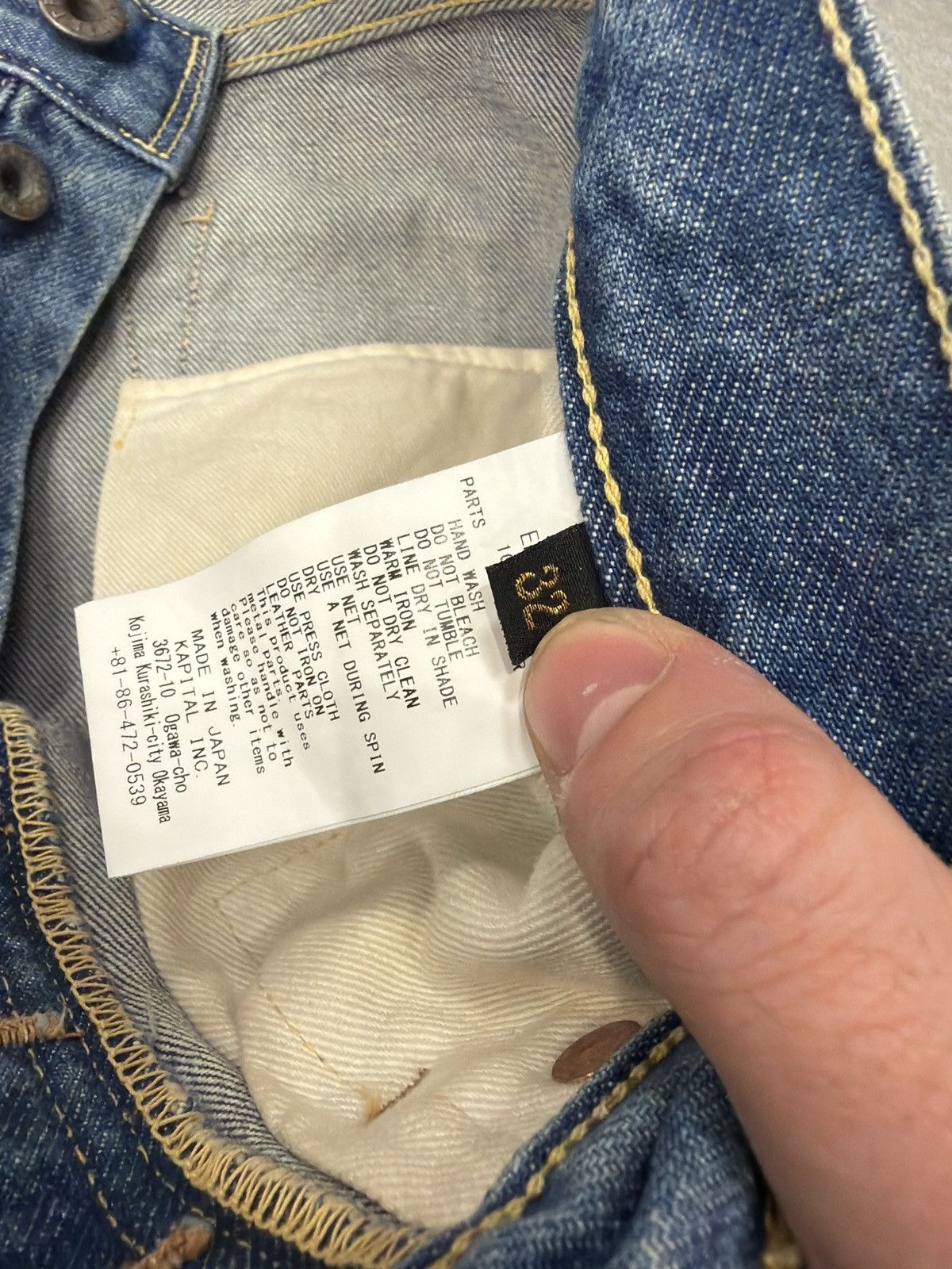 Kapital Kaptial jewel Embellished Denim Jeans Size US 32 / EU 48 - 5 Thumbnail
