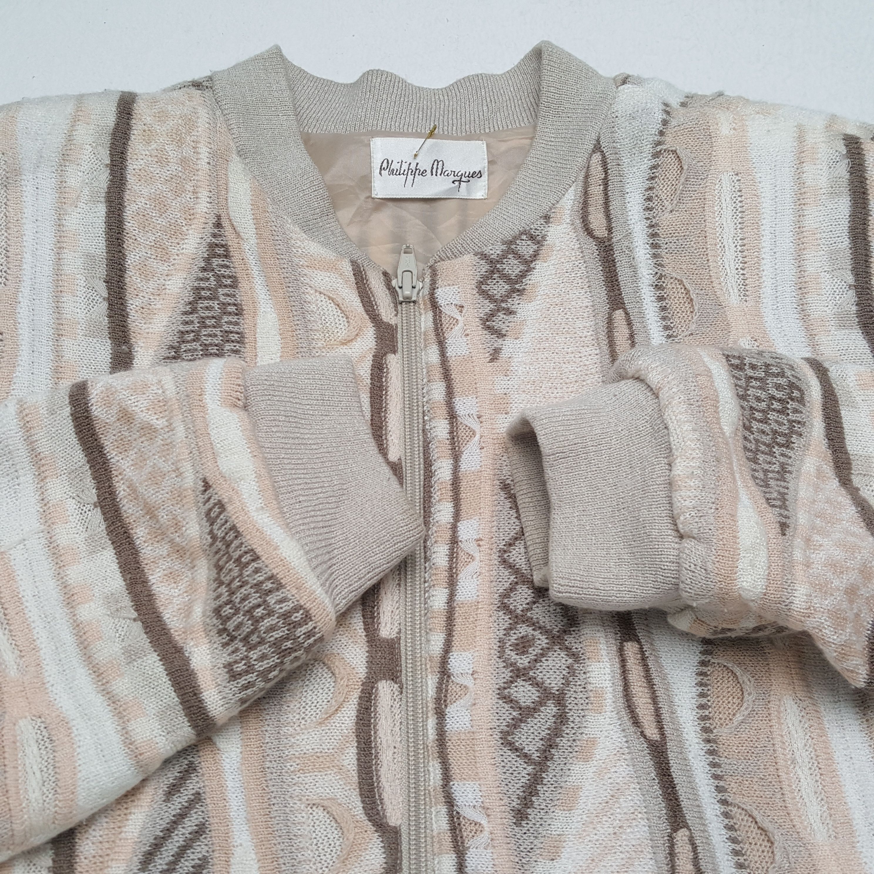 Coogi × Designer × Vintage Vintage PHILIPPE MARQUES Coogi Style Design Sweaters Size US L / EU 52-54 / 3 - 8 Thumbnail