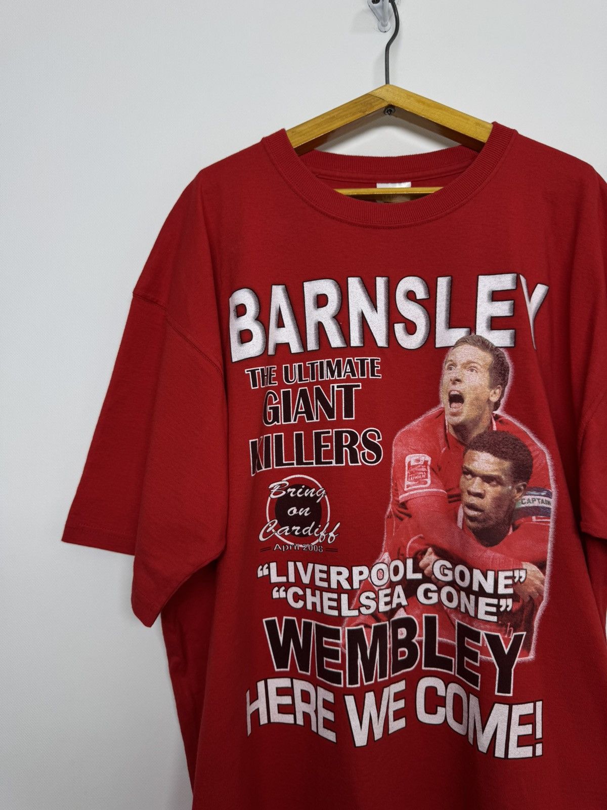 Fruit Of The Loom Vintage Y2k Barnsley the unlimated giant killers T-Shirt 00’ Size US XL / EU 56 / 4 - 1 Thumbnail