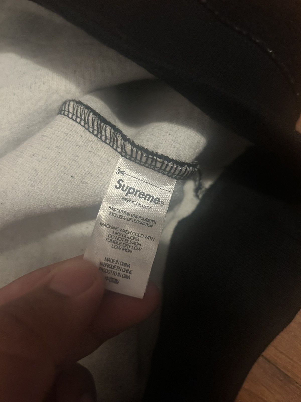 Supreme Supreme black reversible hoodie Size US XXL / EU 58 / 5 - 4 Thumbnail