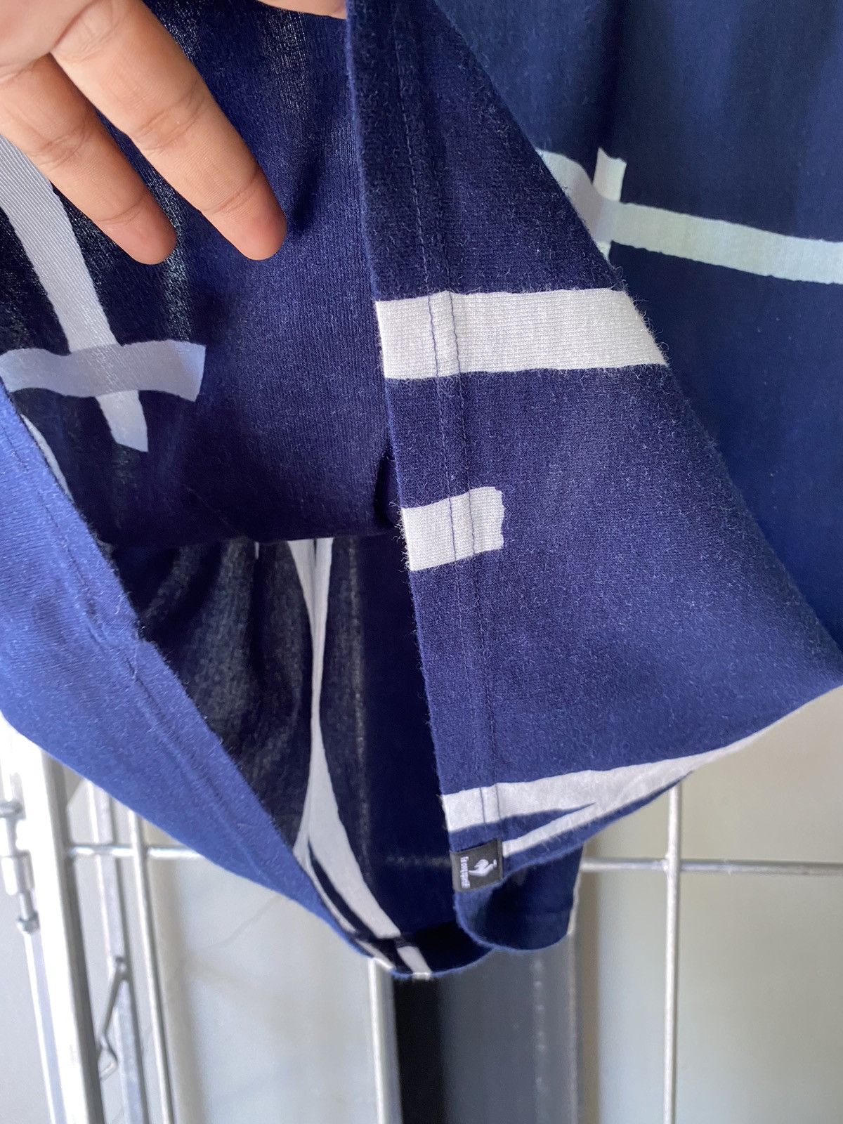 SOU SOU SOU・SOU dark blue geometric print tee Size L / US 10 / IT 46 - 14 Thumbnail