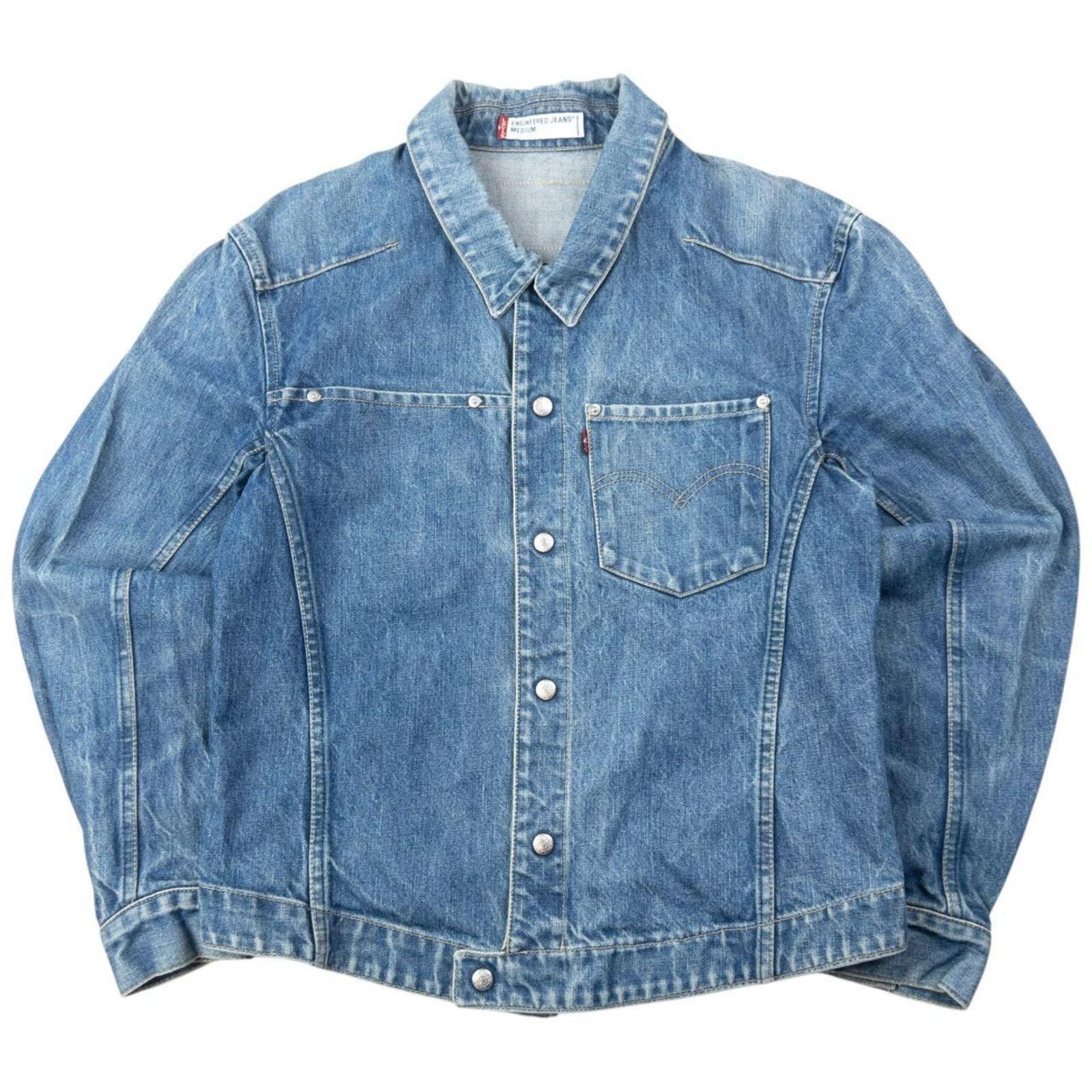 Levi's Vintage 2000s Levi's Engineered Garments Denim Jacket SizeXS Size US XS / EU 42 / 0 - 1 Thumbnail