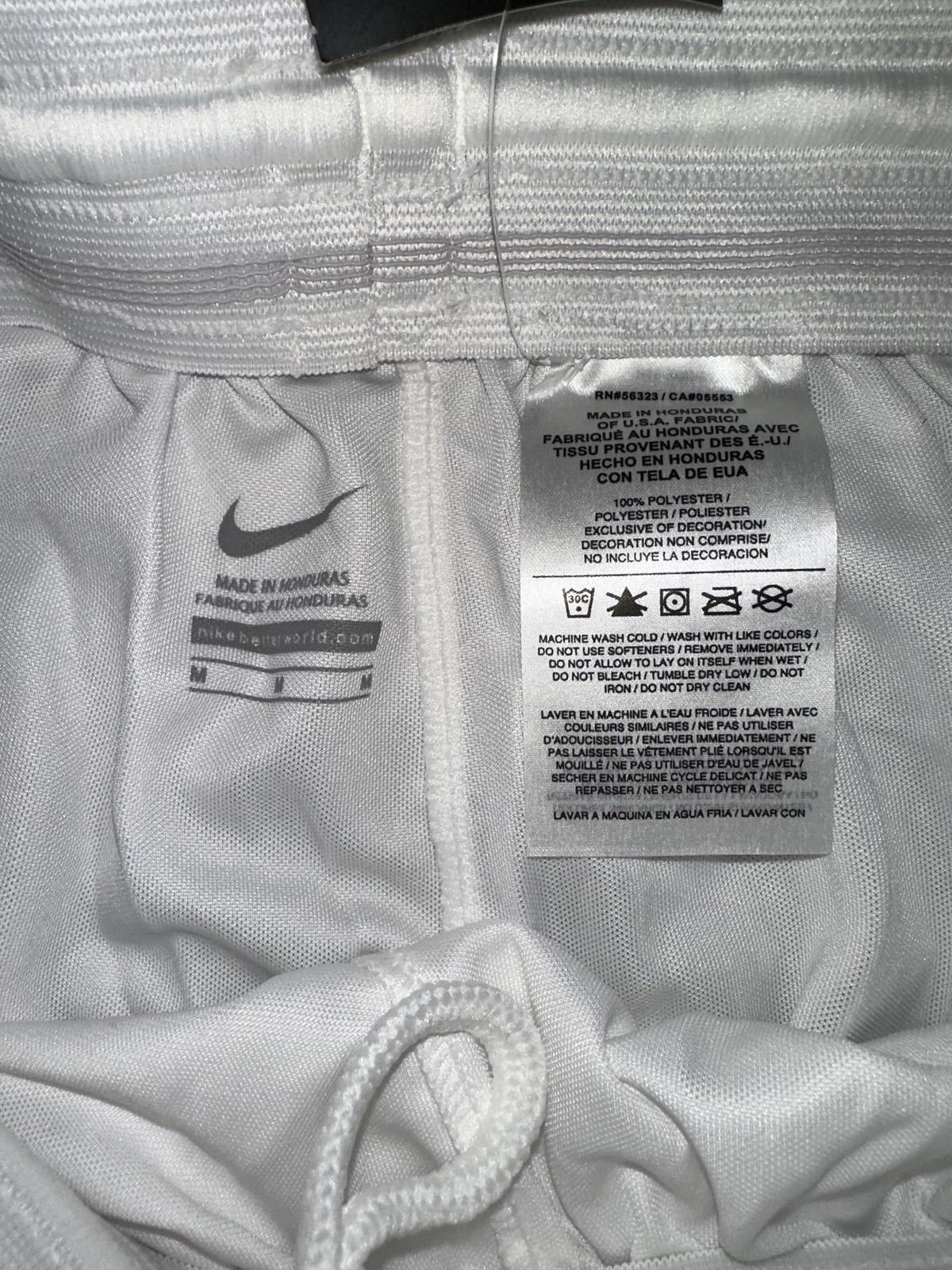 Nike Nike Men's 11” Varsity Basketball White Maroon Shorts Size US 32 / EU 48 - 7 Thumbnail