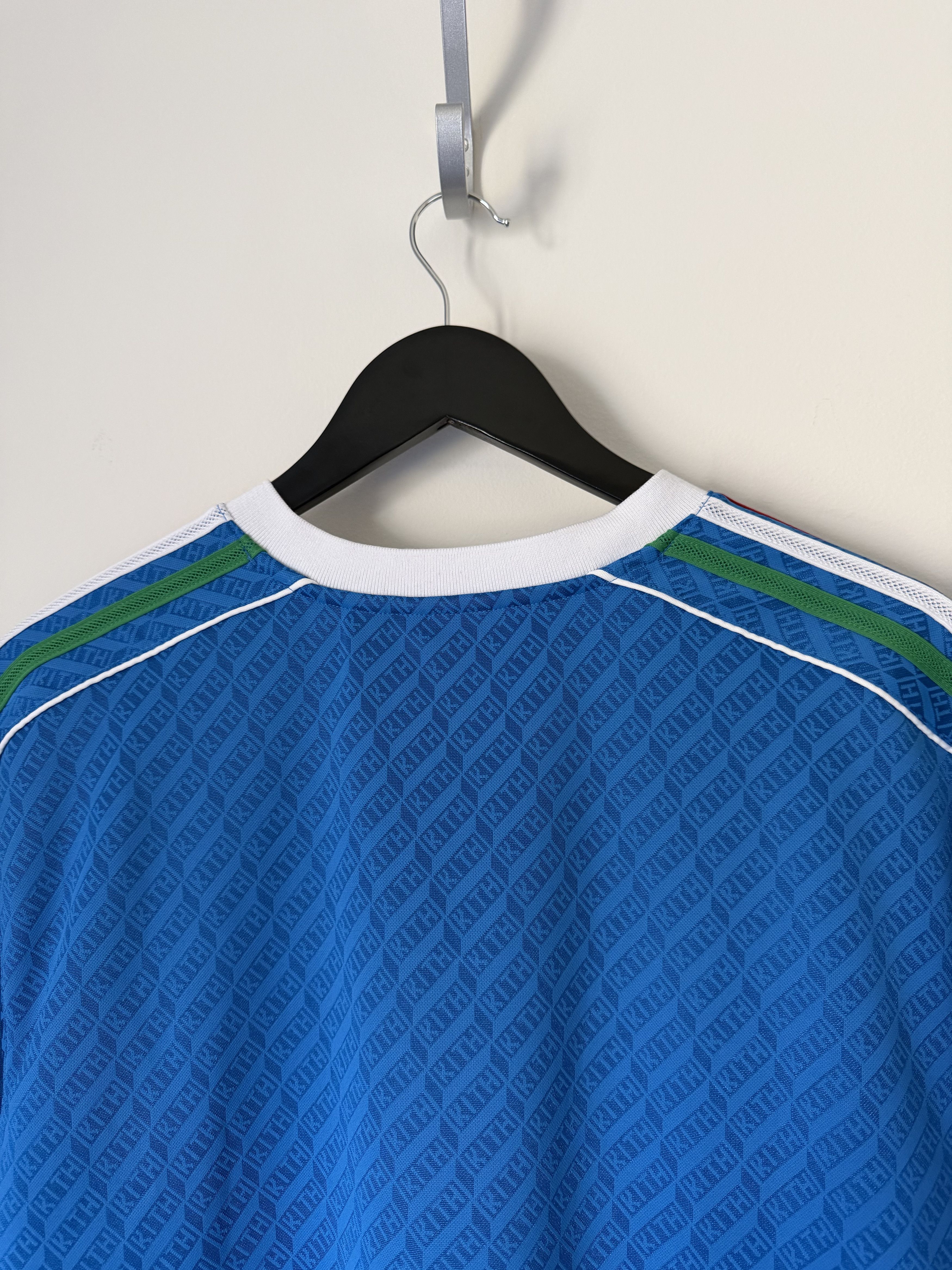 Adidas × Kith Kith Adidas DHL Football Jersey in Blue Size US L / EU 52-54 / 3 - 6 Thumbnail