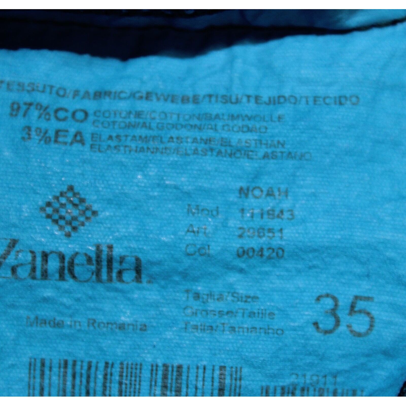 Zanella Zanella New with tags Chino Size 35 US In Blue Size US 35 - 5 Thumbnail