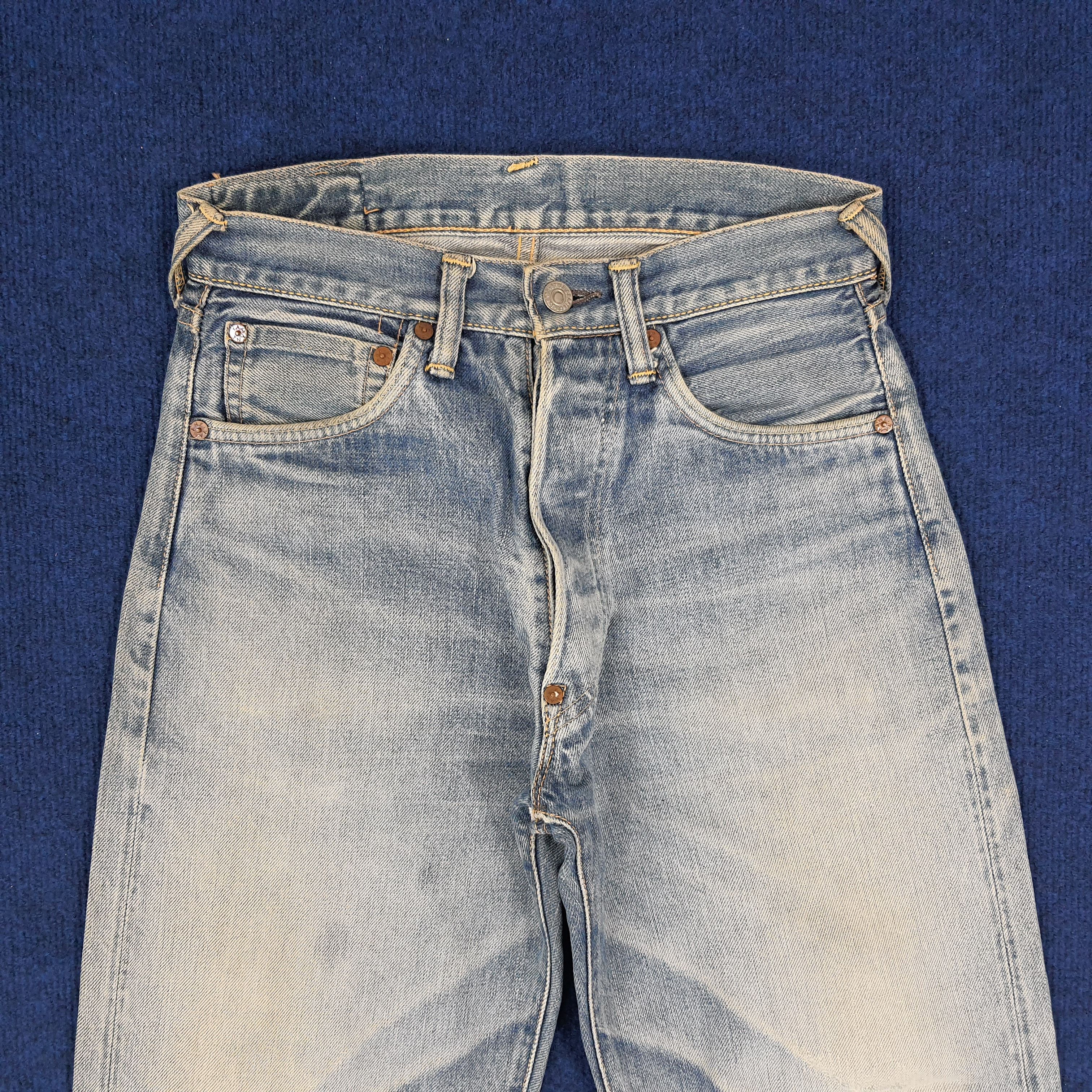 Evisu × Japanese Brand × Vintage Vintage Evisu Salvadge Japan Brand Custom Daicock Jeans Size US 27 - 5 Thumbnail