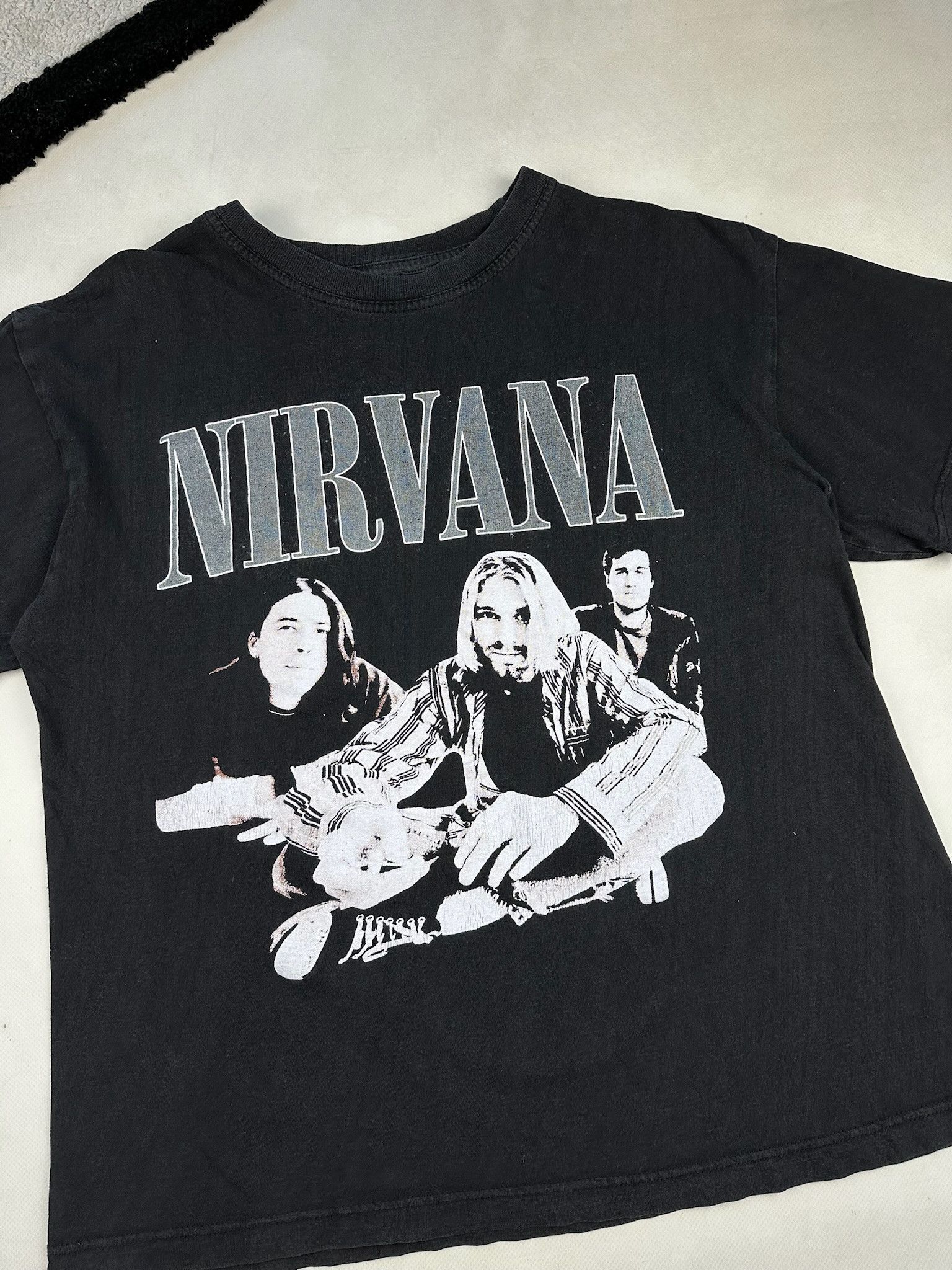 Nirvana Vintage Nirvana T-shirt Kurt cobain Size US L / EU 52-54 / 3 - 2 Thumbnail