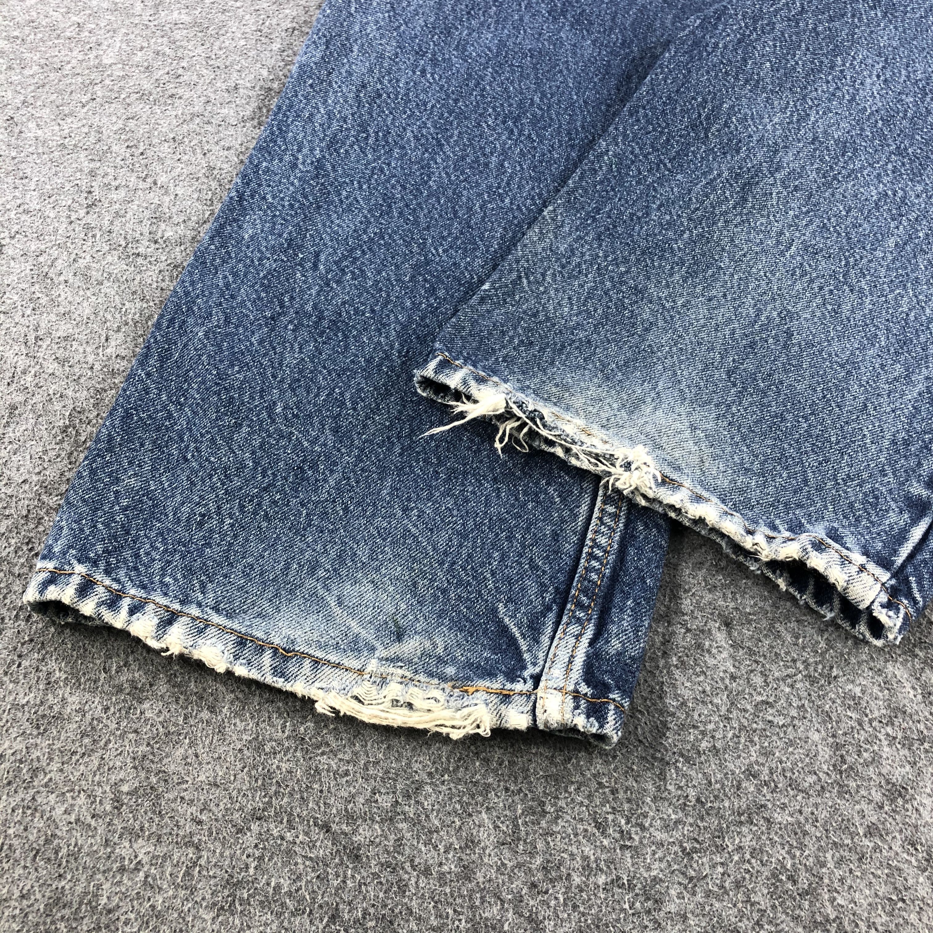 Levi's Vintage Levis 505 Jeans Rusty Washed Denim-J1074 Size US 40 / EU 56 - 6 Thumbnail