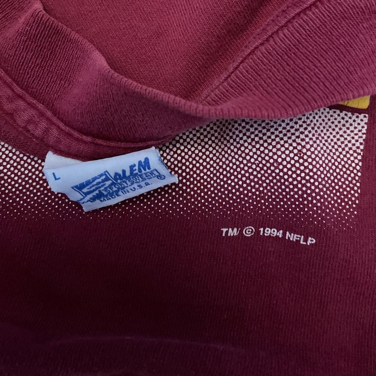 Salem Sportswear × Vintage Vintage 1994 Arizona Cardinals T Shirt Size US L / EU 52-54 / 3 - 5 Thumbnail