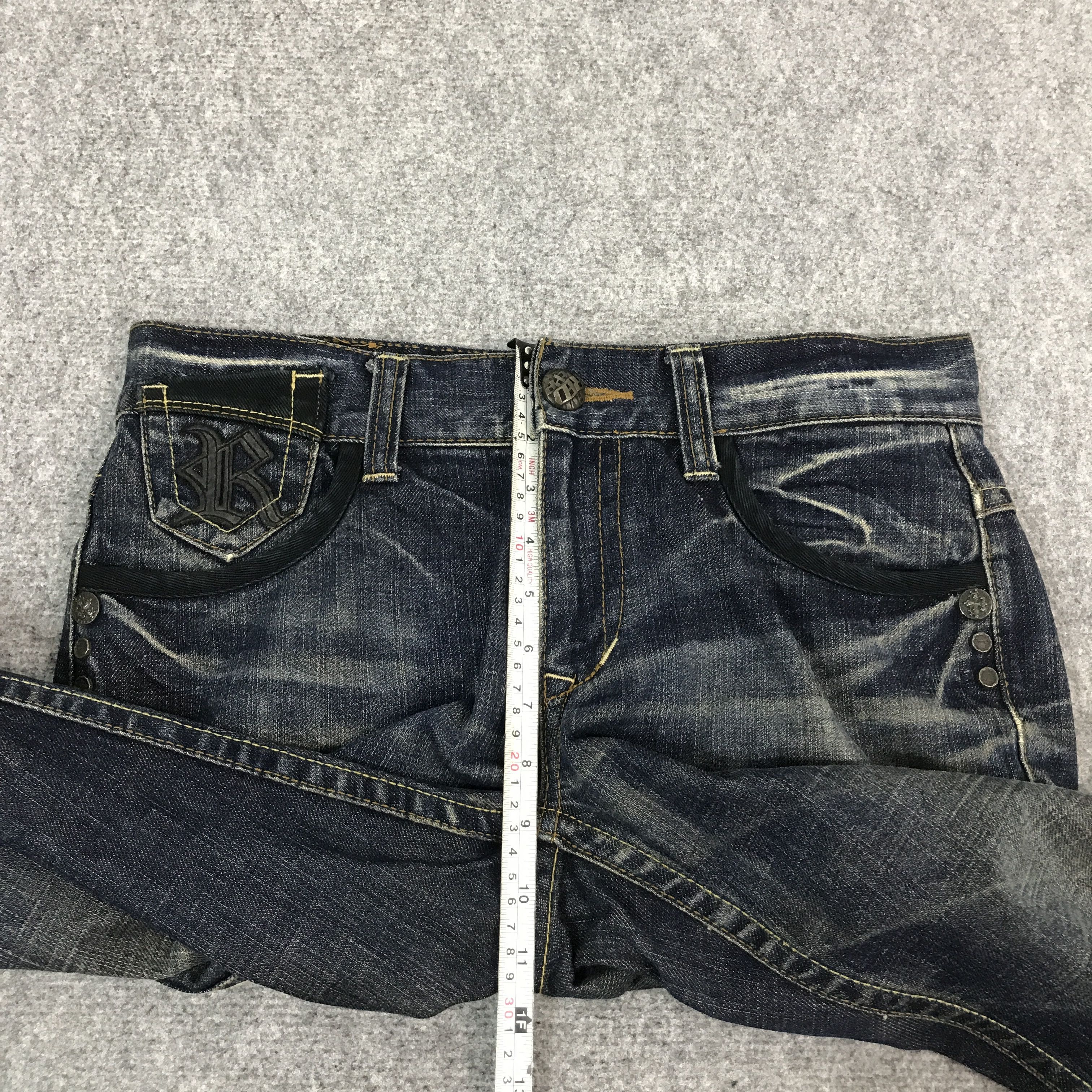 Japanese Brand JAPAN DESIGN RED PEPPER DENIM JEANS PANTS Size US 30 / EU 46 - 10 Thumbnail