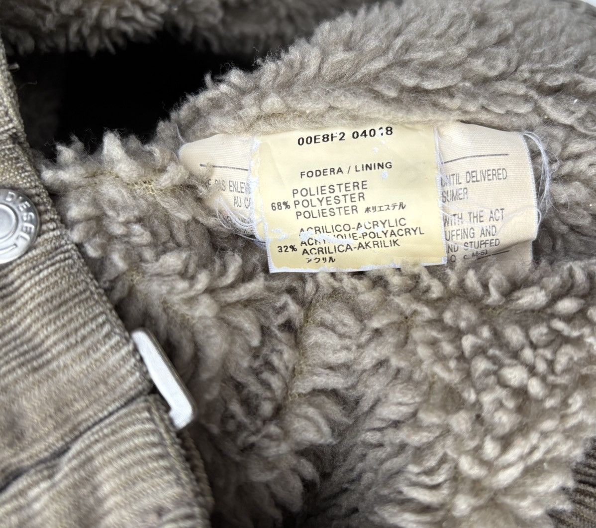 Diesel Diesel Corduroy Sherpa Lining Bombers Jacket Size US S / EU 44-46 / 1 - 19 Thumbnail