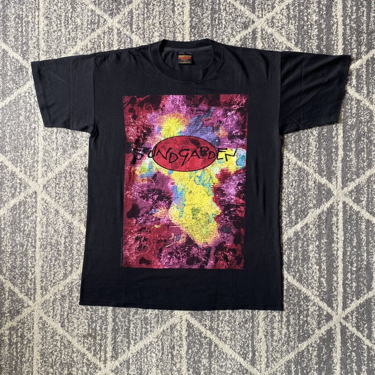 image of Band Tees x Tour Tee Vintage Soundgarden Superunknown 1994 Tour T Shirt in Black, Men's (Size Large
