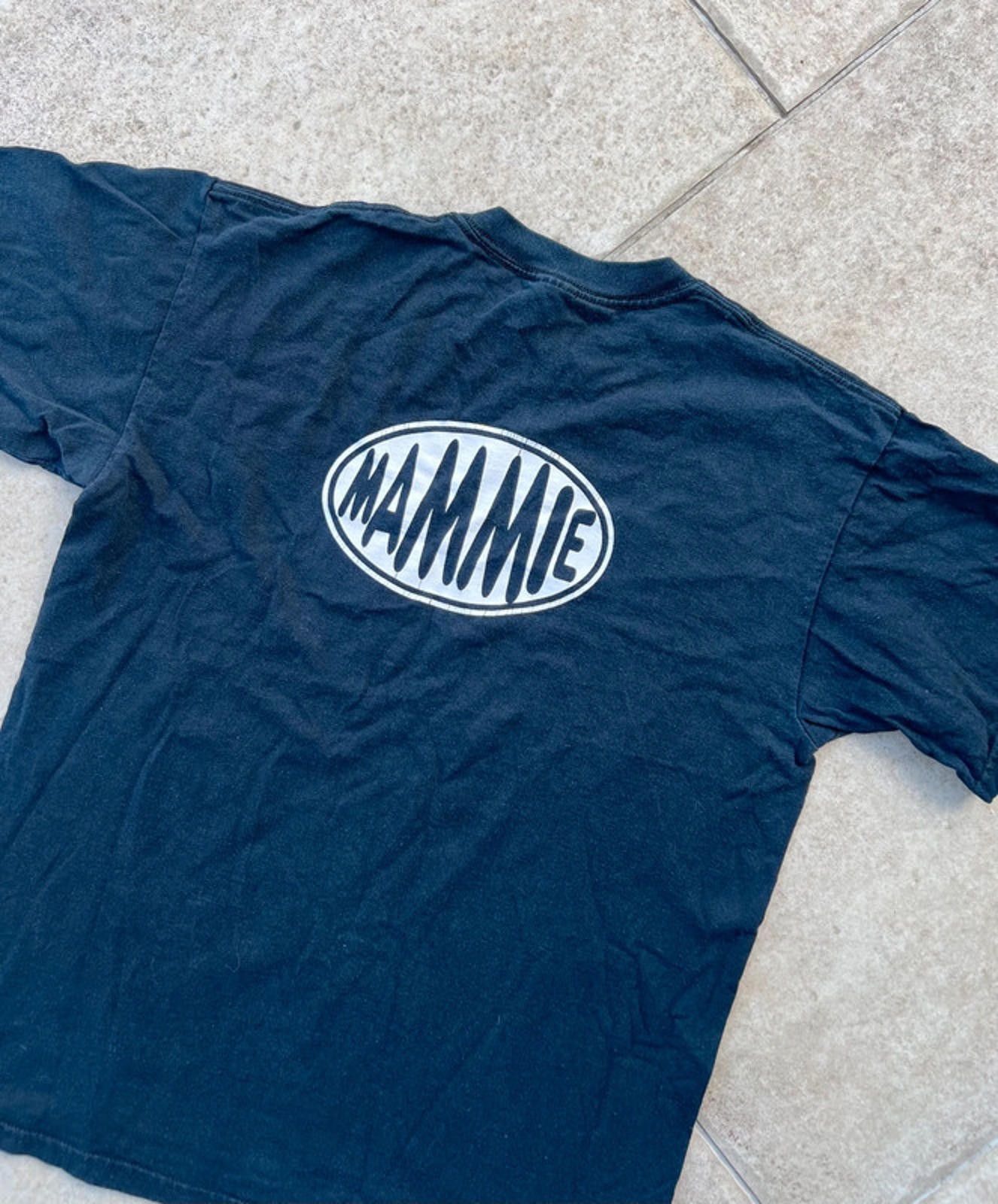 Vintage Vintage Mammie Black Tee Size US M / EU 48-50 / 2 - 1 Thumbnail