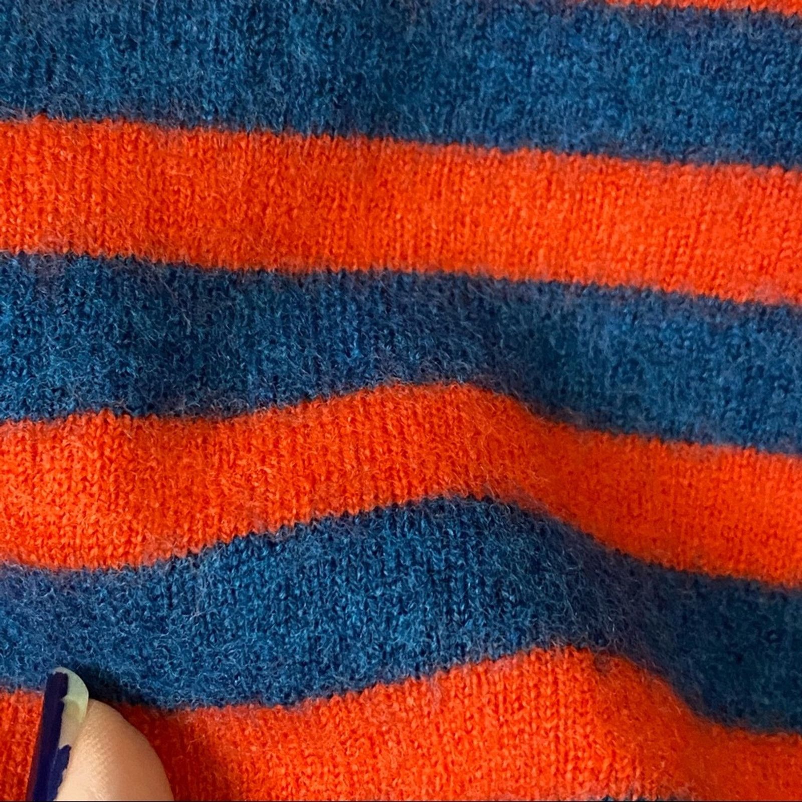 Other Talbots Marino Wool Striped Sweater Size Medium Size M / US 6-8 / IT 42-44 - 2 Thumbnail
