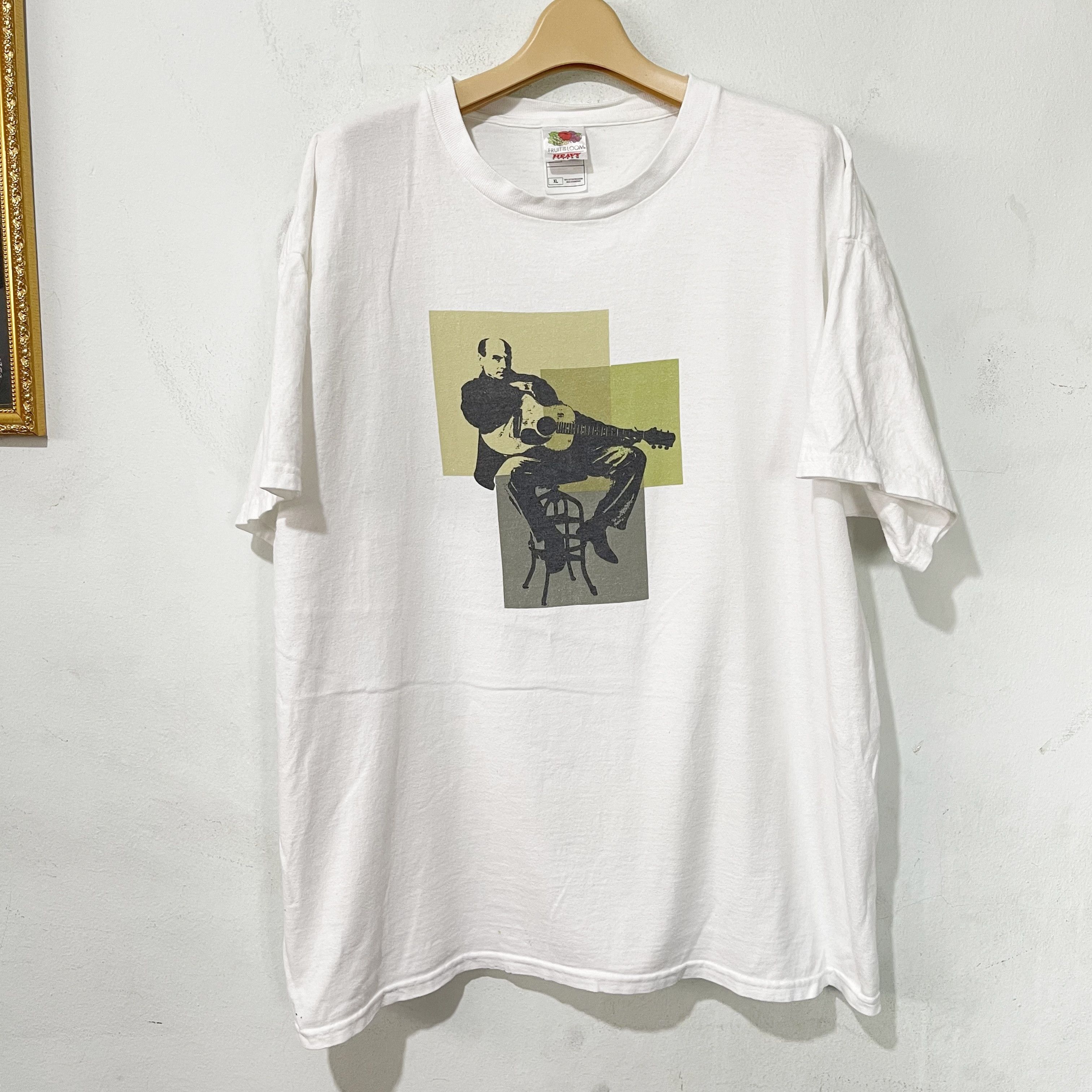 Band Tees Vintage 2003 James Taylor Tour T-Shirt Size US XL / EU 56 / 4 - 1 Thumbnail