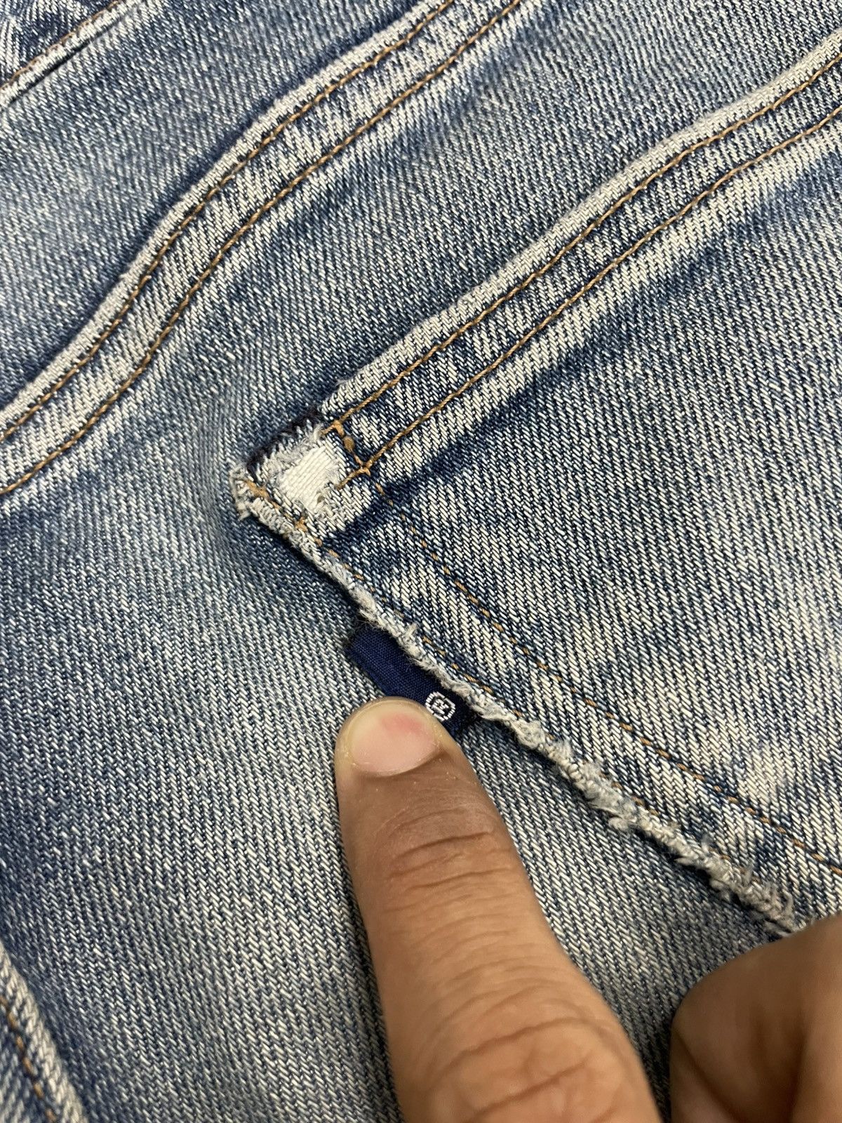 Japanese Brand × Levi's Levis 514 Straight Japan Craft Distressed Mudwash Size US 34 / EU 50 - 17 Thumbnail