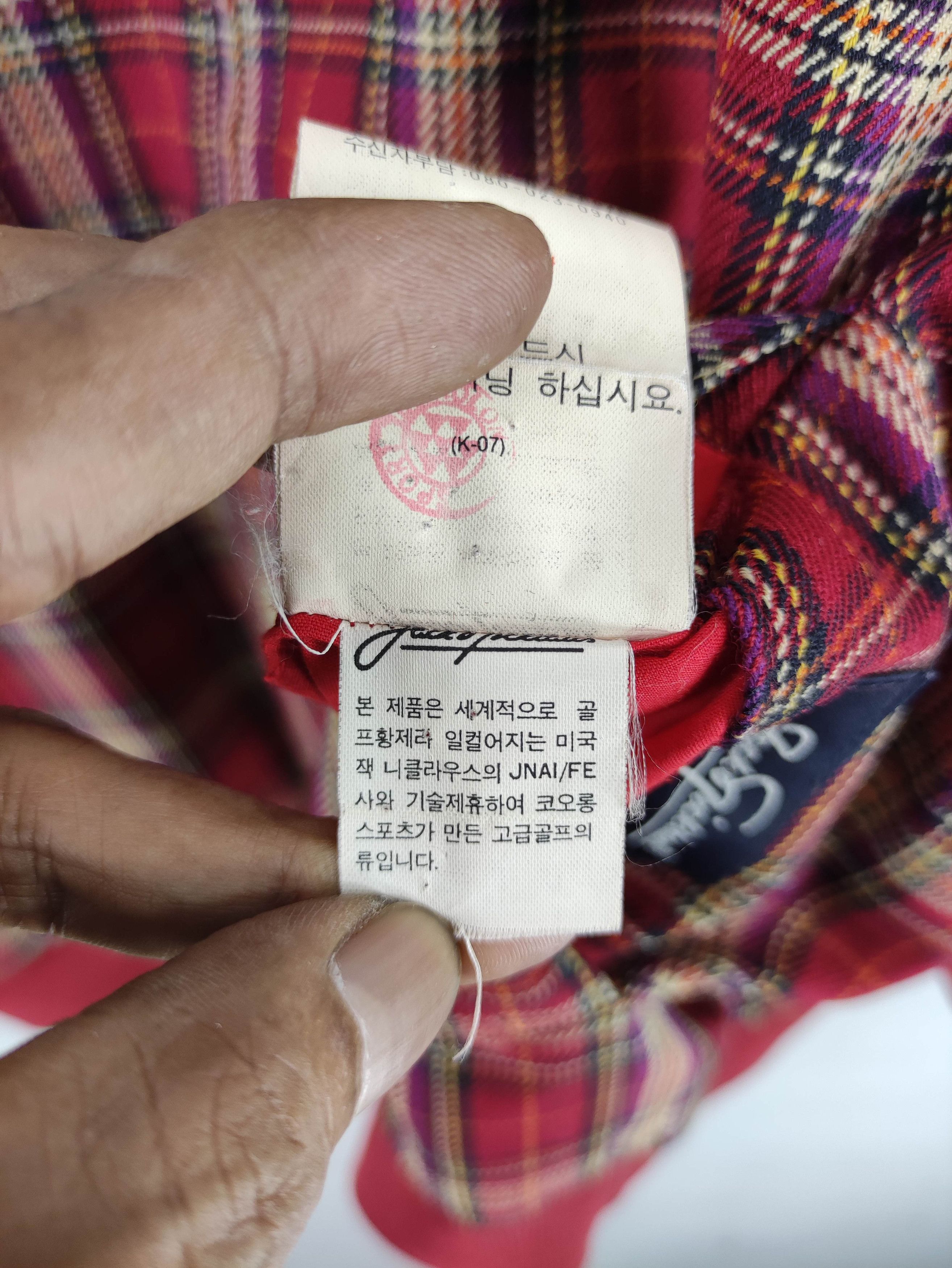 Japanese Brand Vintage Jack Nicklaus Wool Reversible Jacket Zipper Size US L / EU 52-54 / 3 - 19 Thumbnail