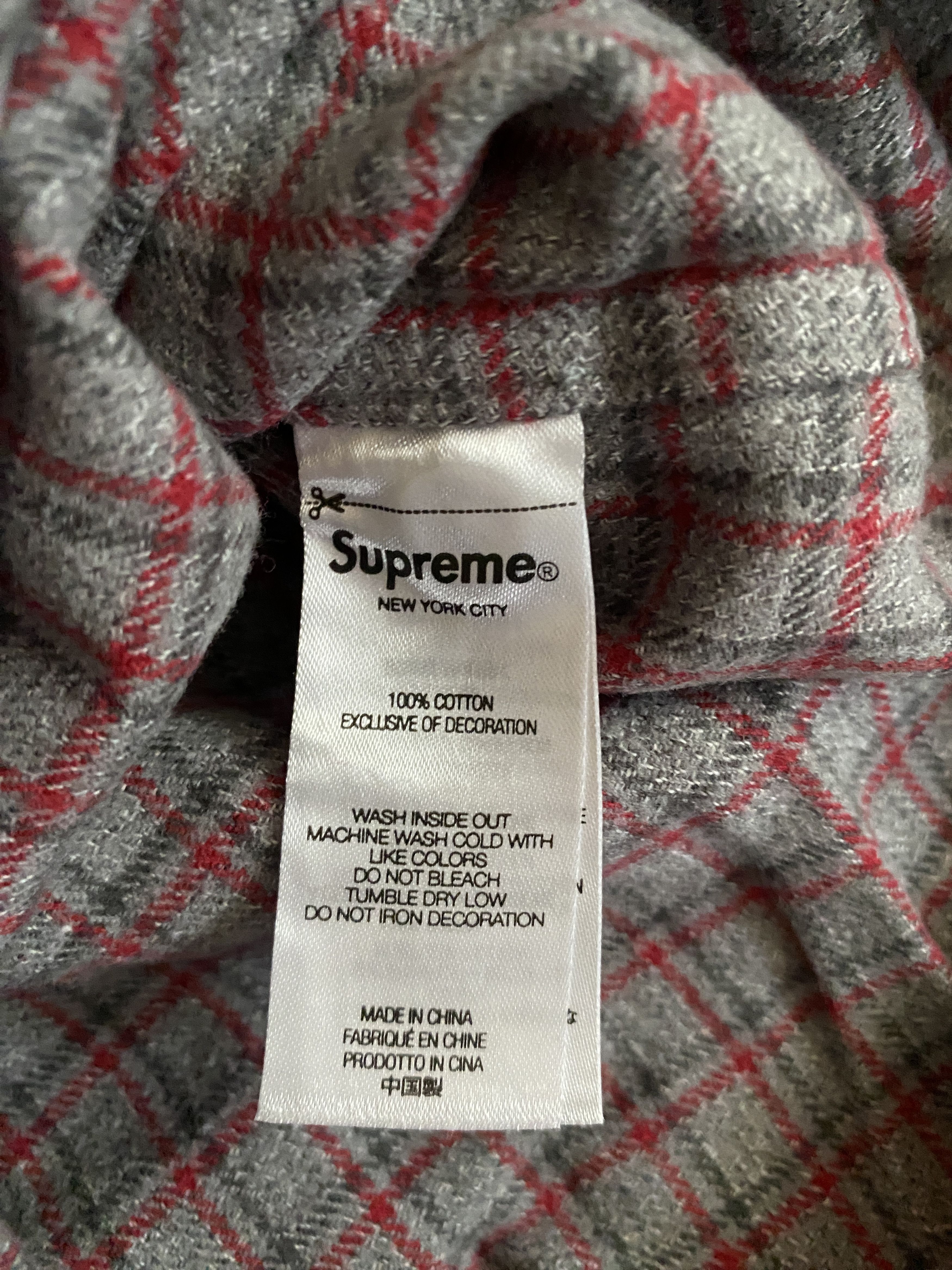 Supreme × Undercover S/S Flannel Shirt SS23 Size US M / EU 48-50 / 2 - 6 Thumbnail