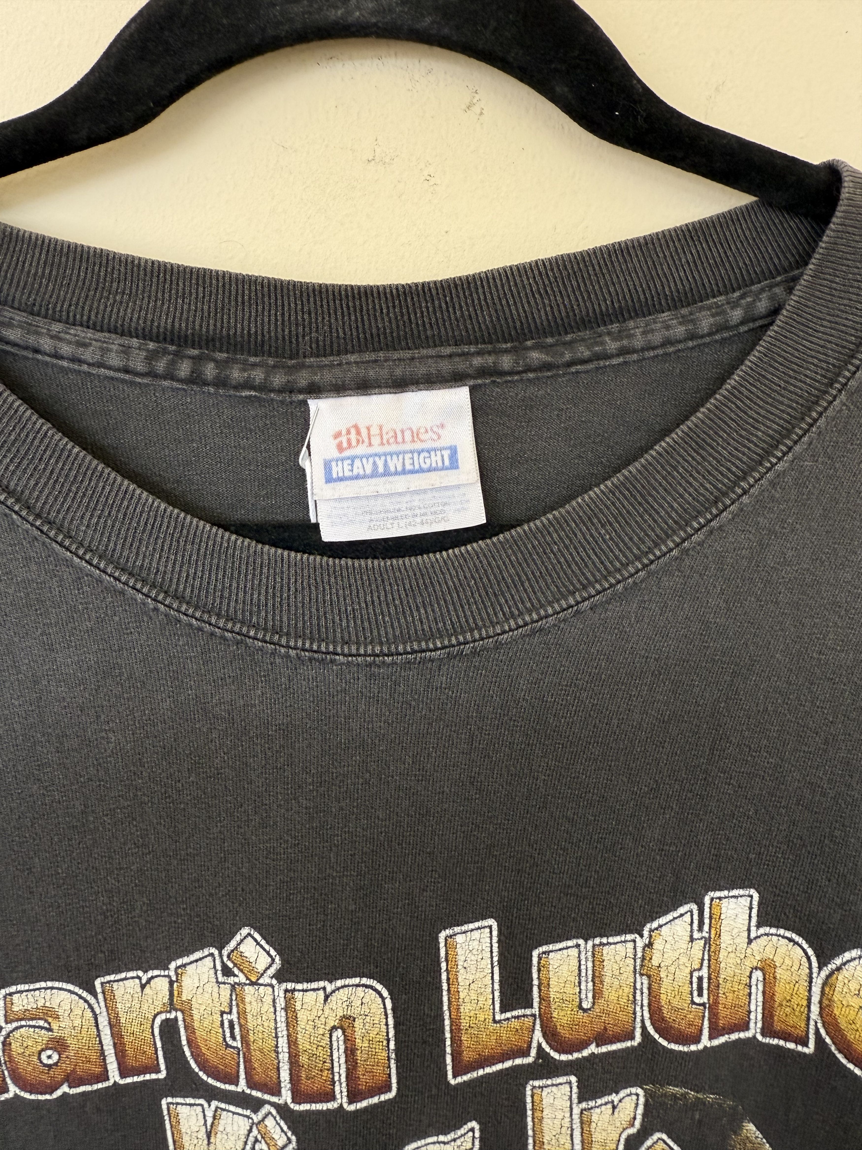 Vintage MLK Memorial Shirt Size US XL / EU 56 / 4 - 4 Thumbnail