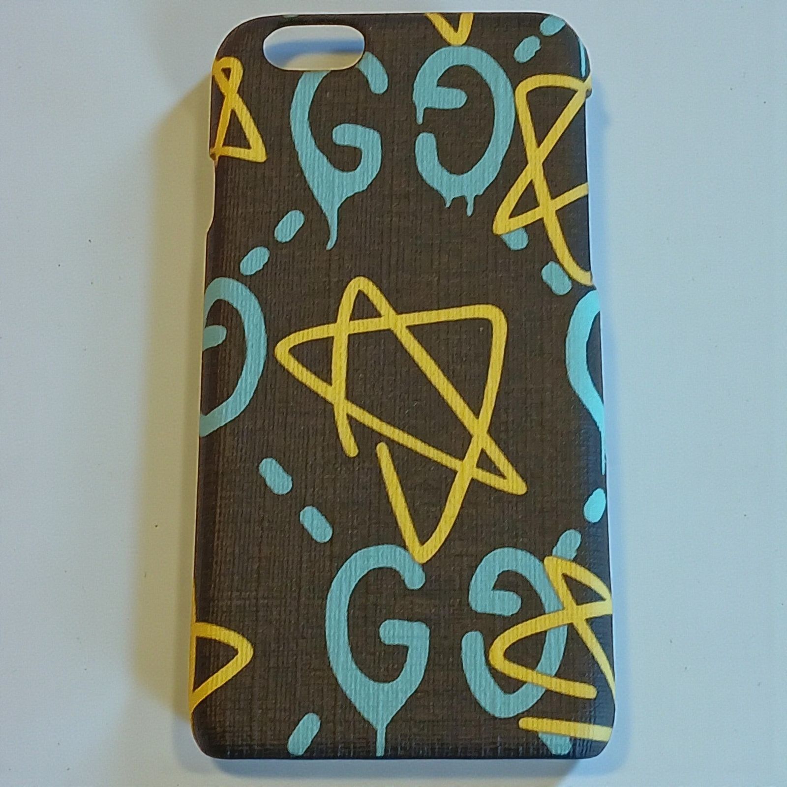 Gucci Gucci Ghost iPhone 6 Graffiti Black-Multi Case NIB Authentic Size ONE SIZE - 1 Thumbnail