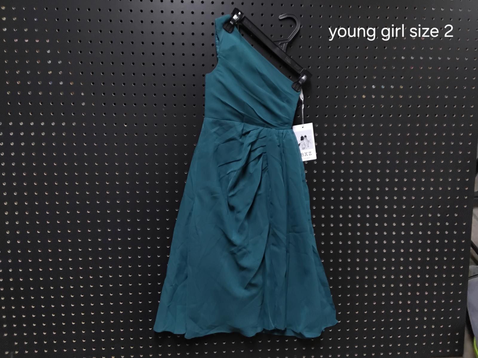 Unknown London Adorable Girls' Teal Dress - Size 2, Act Fast! Size ONE SIZE - 1 Thumbnail