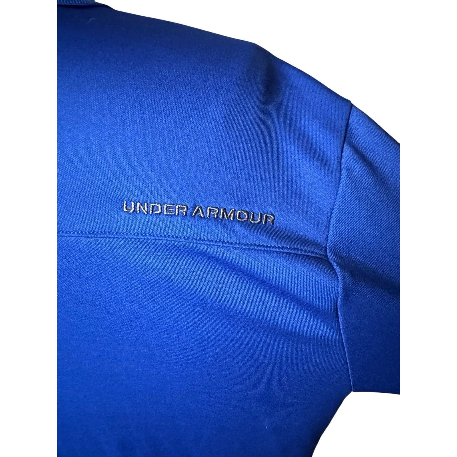Under Armour Two Under Armour Heat Gear Polo Golf Shirts Loose Fit Blue Size US XL / EU 56 / 4 - 10 Thumbnail