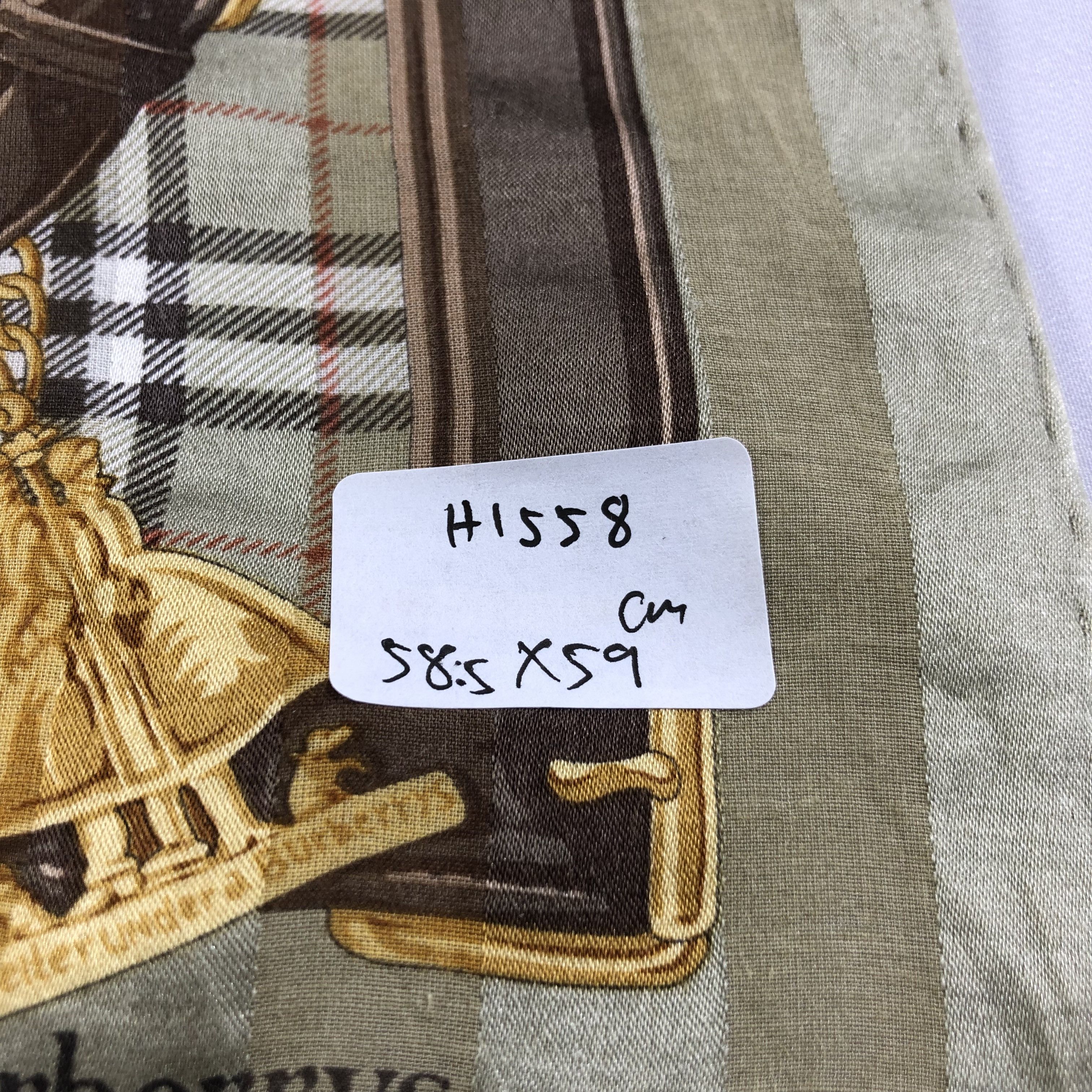 Burberry Burberry Handkerchief Neckerchief Bandana H1558 Size ONE SIZE - 7 Thumbnail