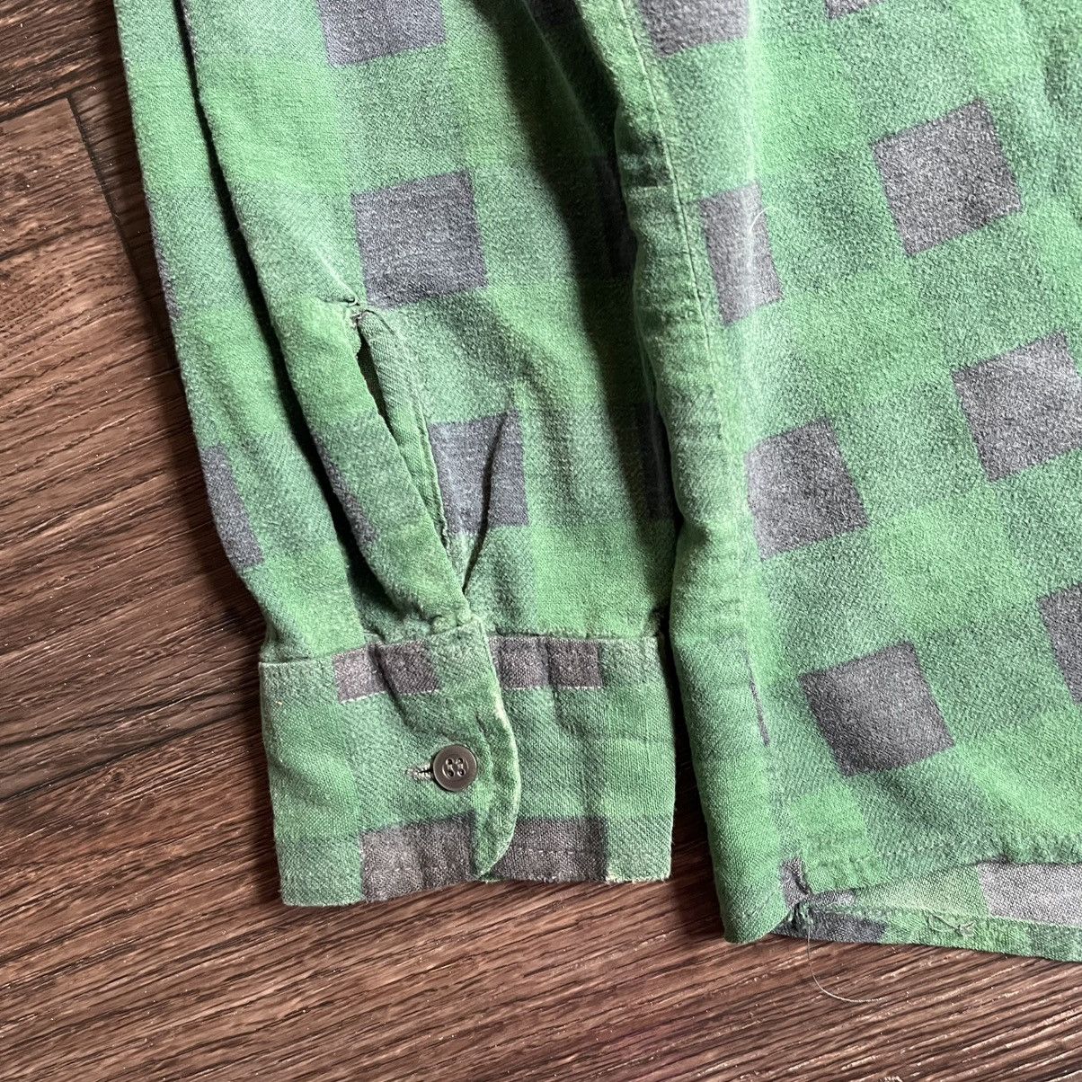 Vintage vintage Sun faded 80s classic checkered pattern, thermal Size US XXL / EU 58 / 5 - 11 Thumbnail