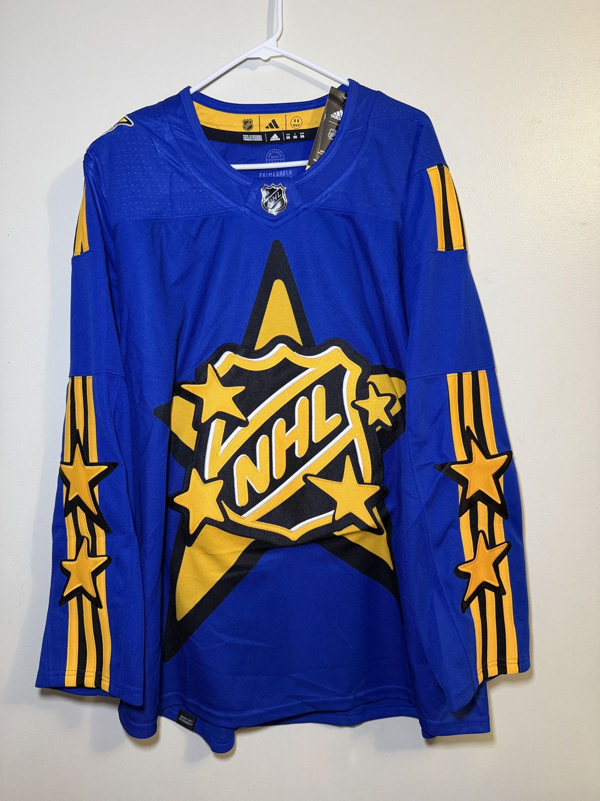 2024 All Star Game Adidas x Drew House Blue NHL Jersey
