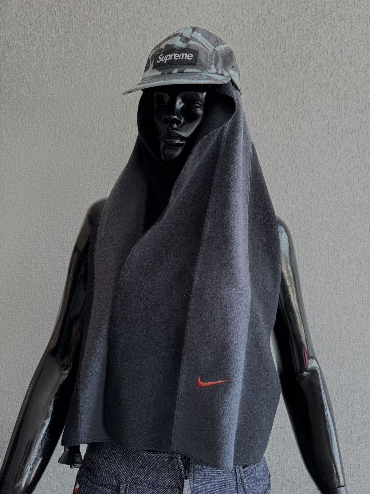 Nike Nike vintage scarf Y2K fleece outdoor Size ONE SIZE - 2 Thumbnail