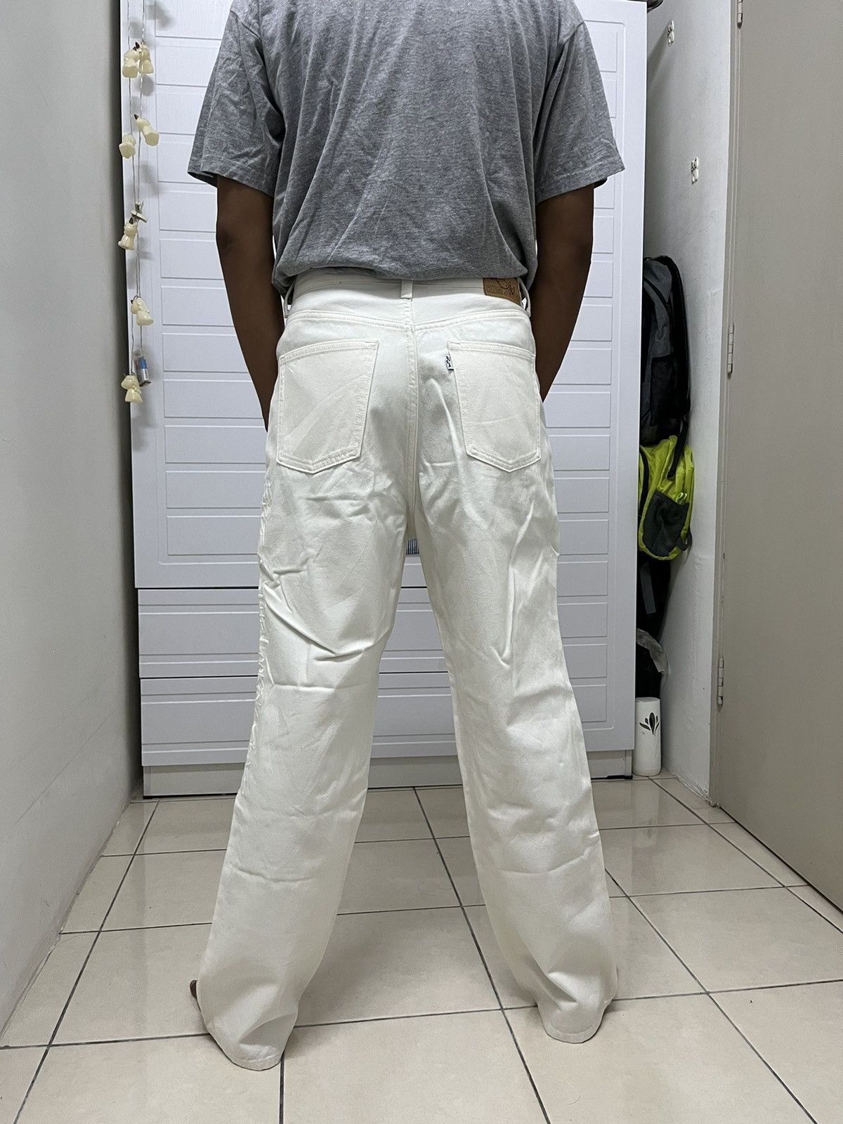 Kim Jones Kim Jones SS18 White Denim Pants Size US 30 / EU 46 - 10 Thumbnail